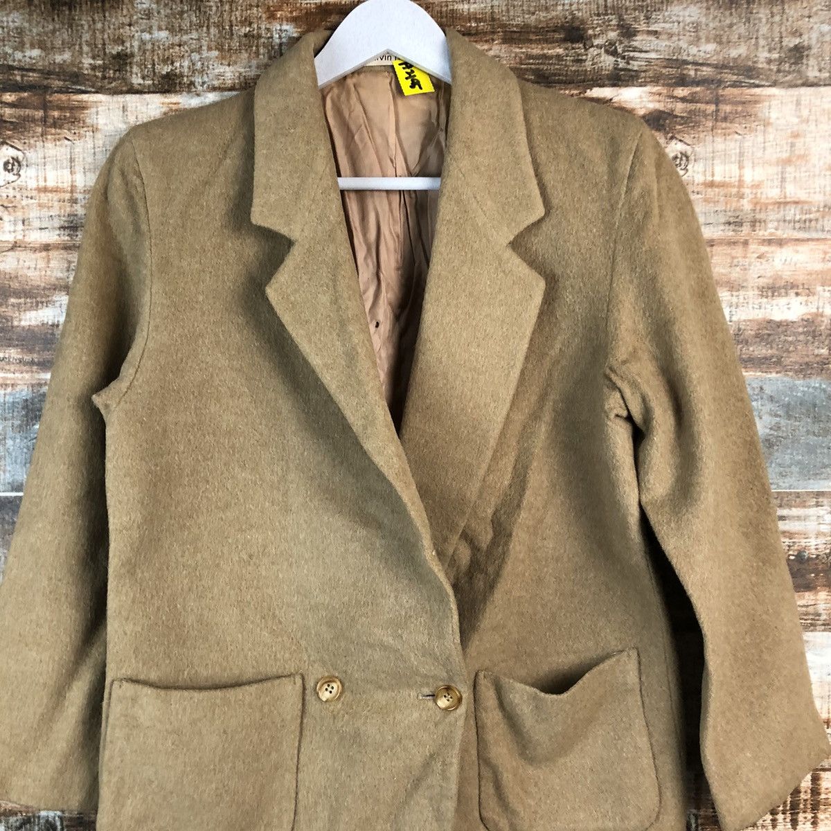 Calvin Klein Calvin Klein Brown vintage blazer #A2195 Size US S / EU 44-46 / 1 - 5 Thumbnail