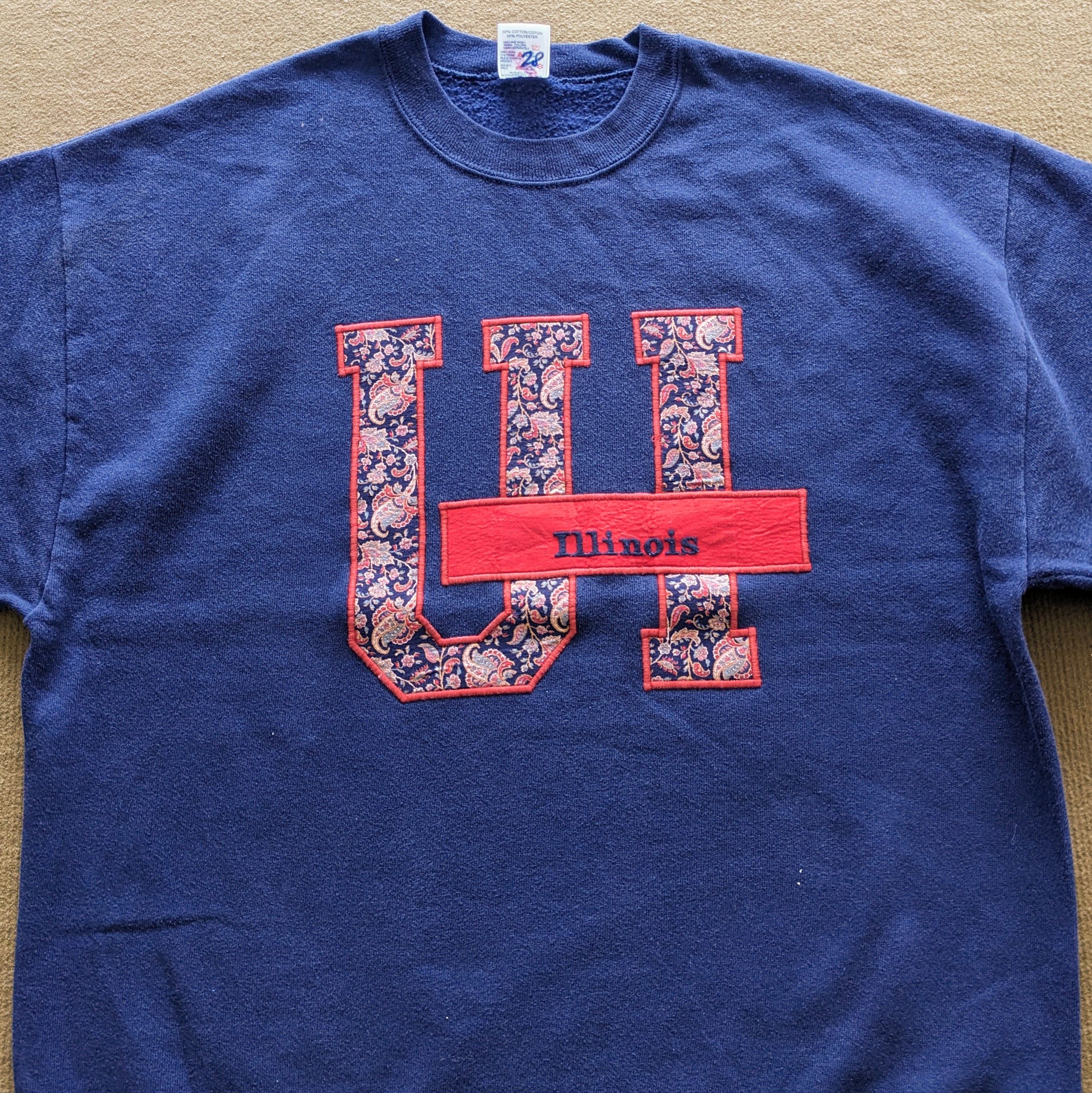 Other Vintage University of Illinois Urbana Crewneck Sweatshirt Size US M / EU 48-50 / 2 - 2 Thumbnail