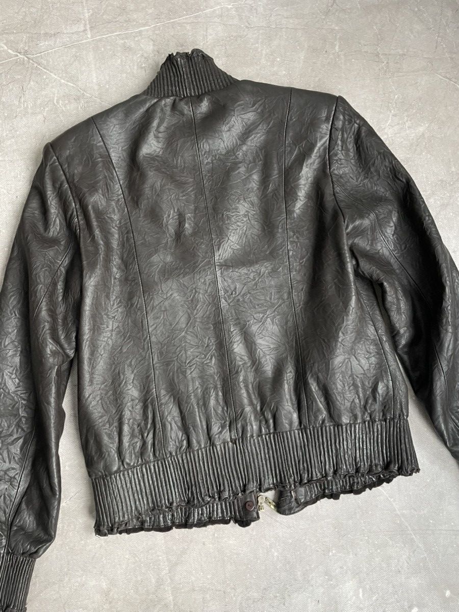 14th Addiction Leather napoleon jacket leather bomber ann demeulemeester Size M / US 6-8 / IT 42-44 - 9 Thumbnail