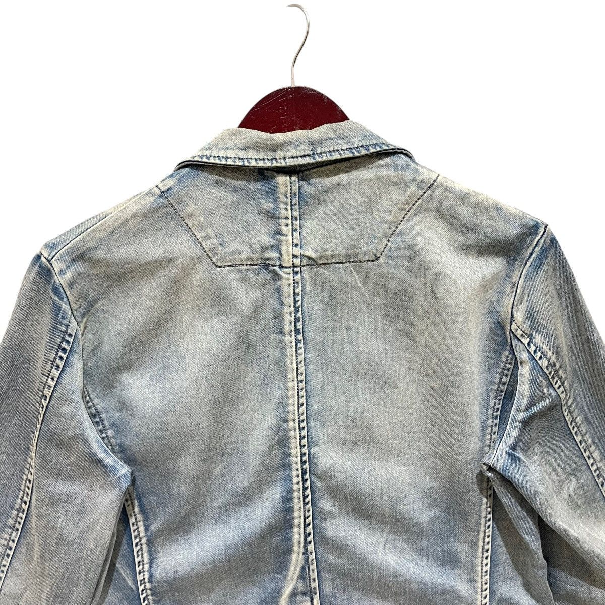 If Six Was Nine × Japanese Brand × semanticdesign Semantic Design Distressed Denim Jacket Size US S / EU 44-46 / 1 - 9 Thumbnail