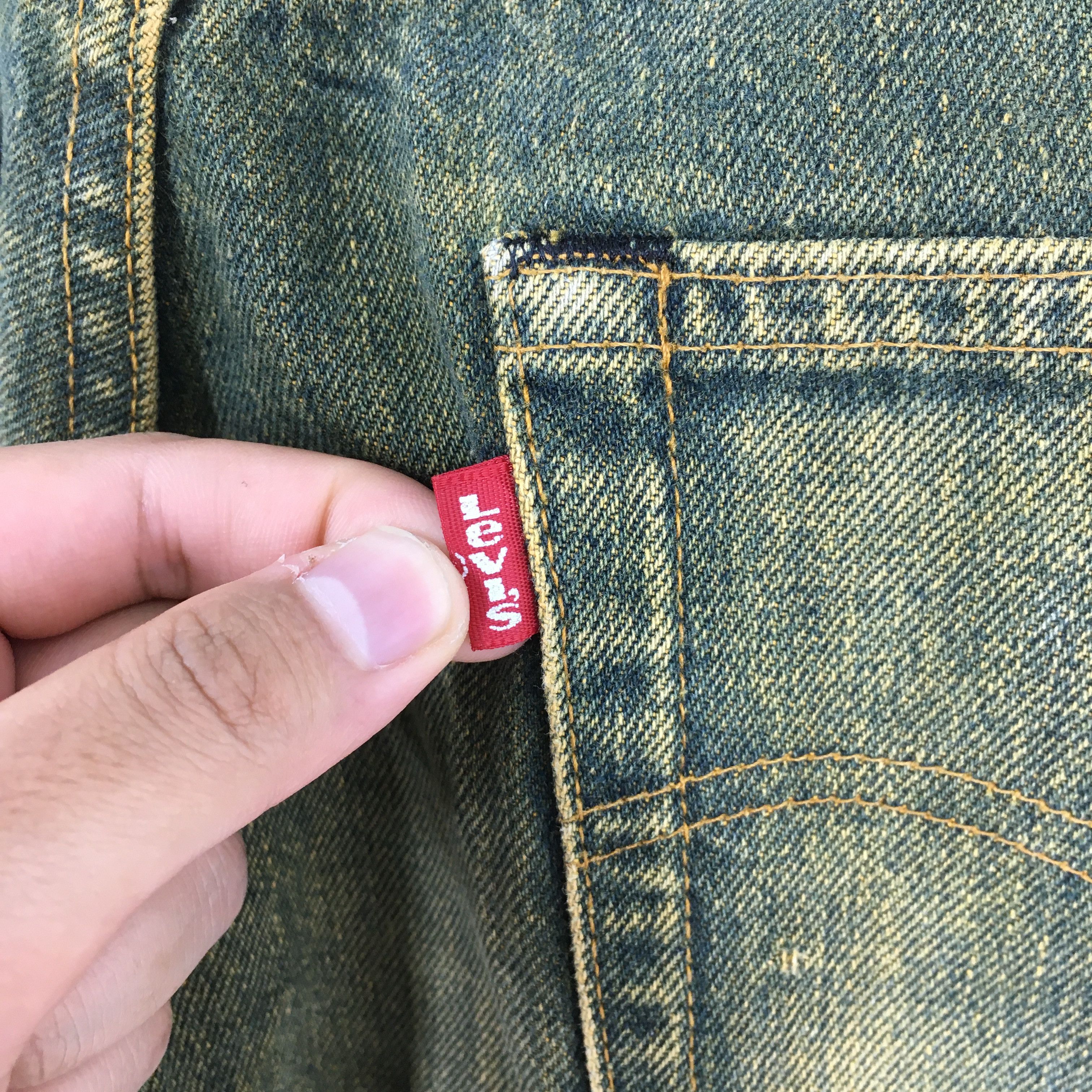 Levi's Size 28x28 Vintage 70s Levi's 501 Selvedge Jeans S204 Size US 28 / EU 44 - 13 Thumbnail