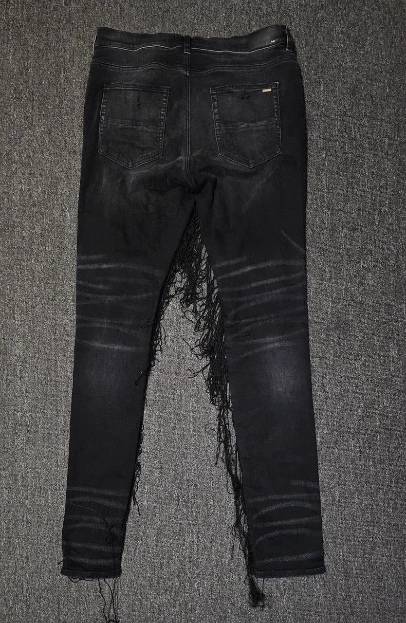 Amiri Amiri Fringe Denim Pants Size US 38 / EU 54 - 7 Thumbnail