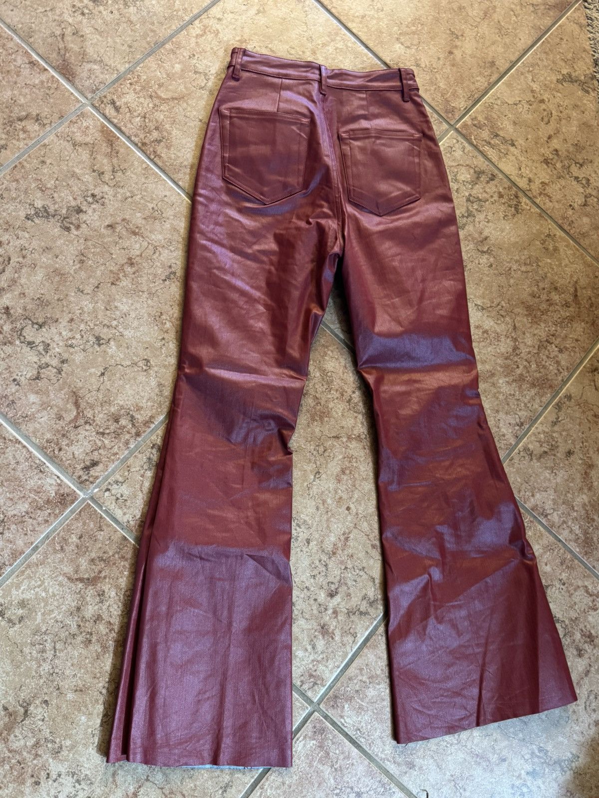 Rick Owen Mainline wax bolan pants