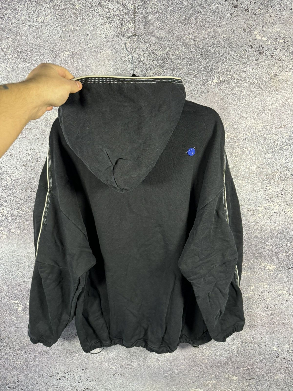 Ader Error ADER ERROR 22FW Black Top Hooded Streetwear Size A2 Size US M / EU 48-50 / 2 - 12 Thumbnail