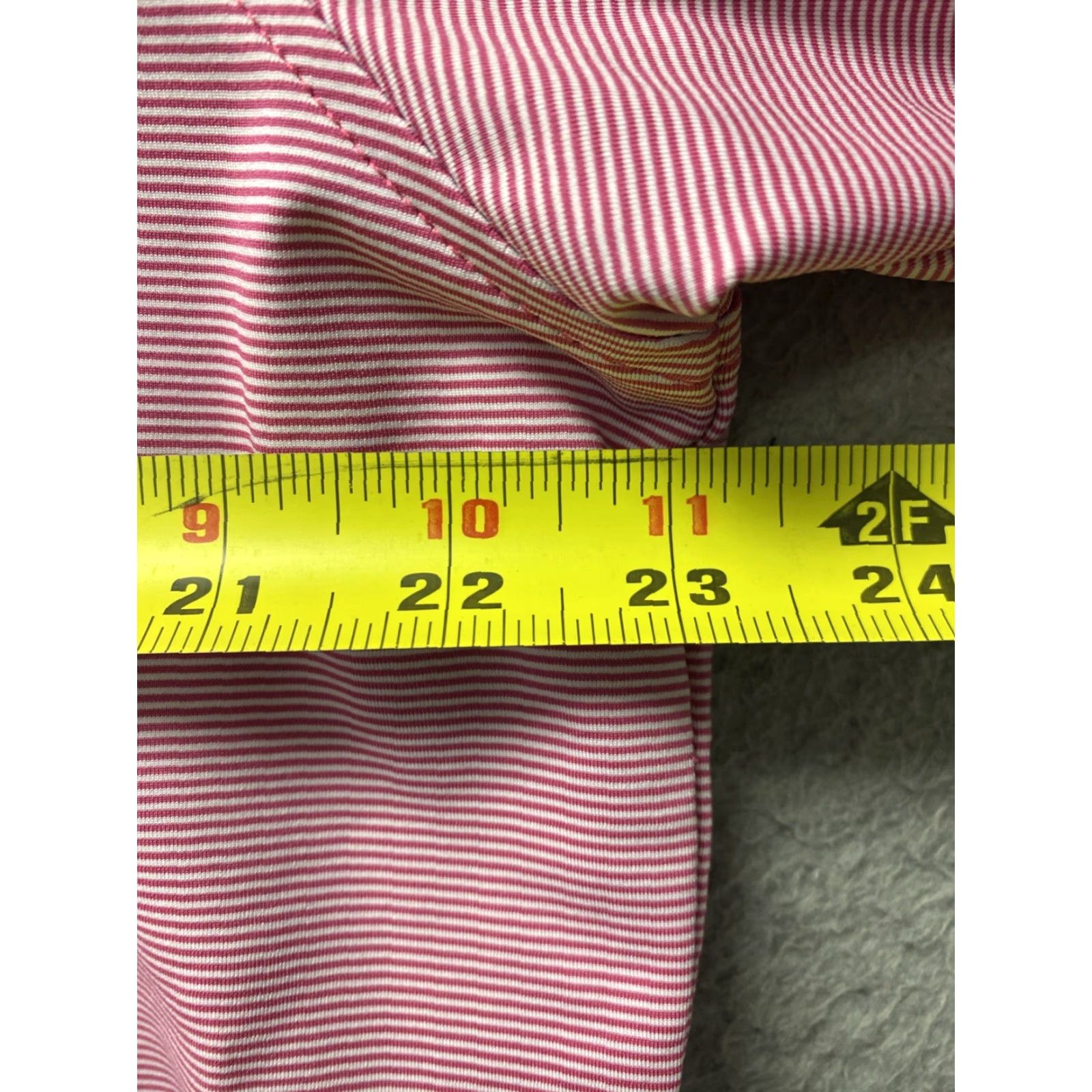 Peter Millar VINTAGE Peter Millar Summer Comfort Golf Polo Shirt Men Large Pink Striped Summer 90s Size US L / EU 52-54 / 3 - 4 Thumbnail
