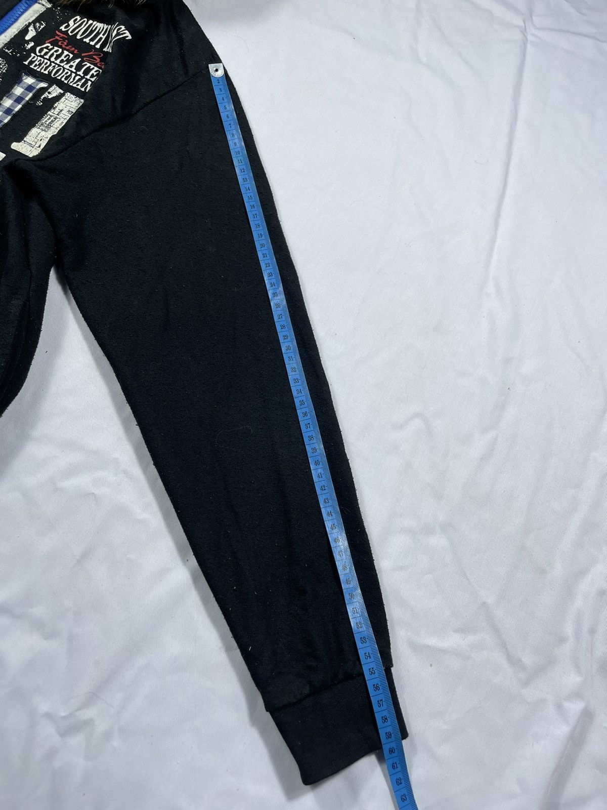 If Six Was Nine × Japanese Brand × Le Grande Bleu (L.G.B.) THE SPIRIT OF Poem fur zip hoodie rock style Size US M / EU 48-50 / 2 - 6 Thumbnail