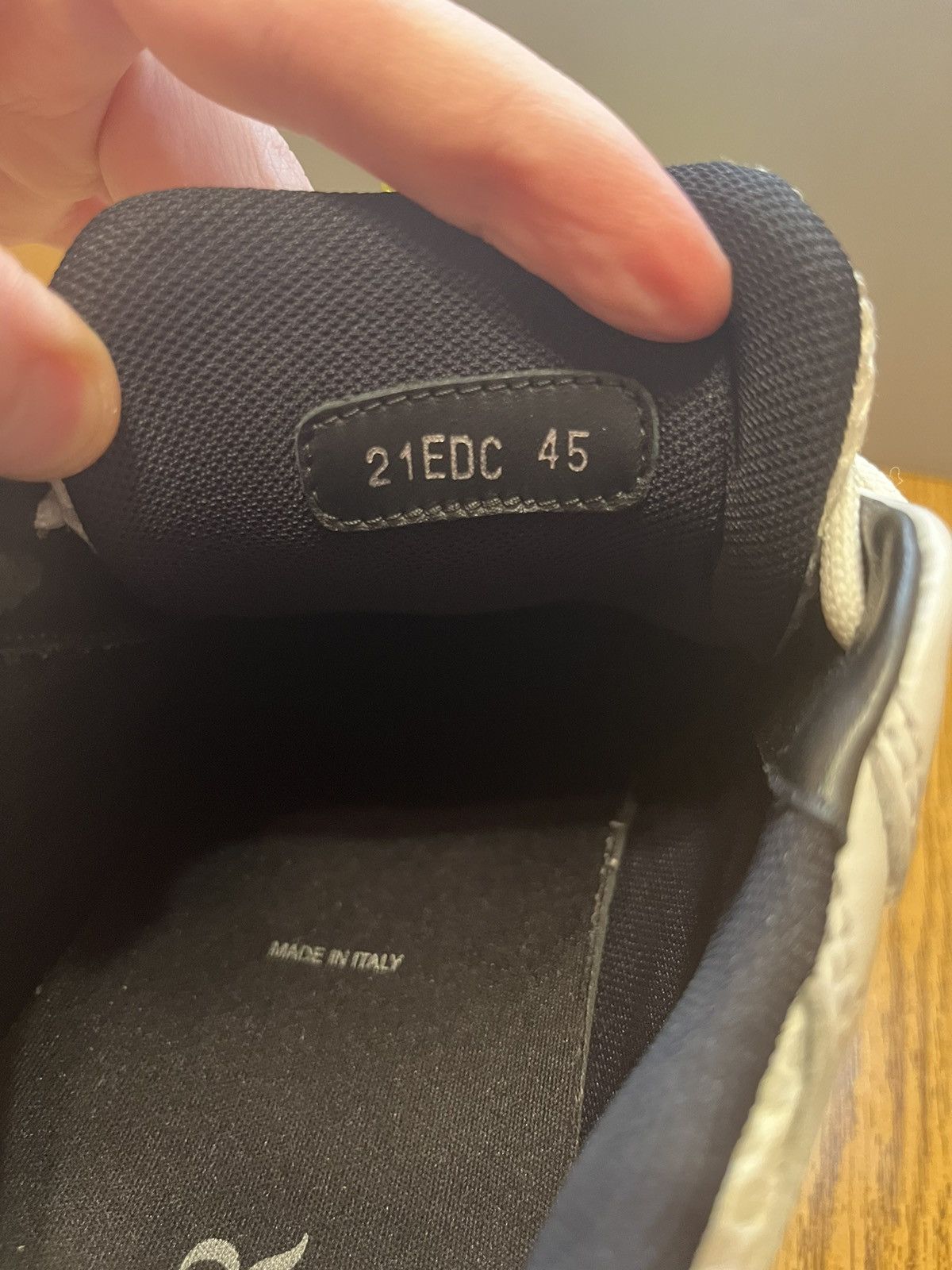 Dior Dior B22 Sneaker (Yellow/White) Size US 12 / EU 45 - 7 Thumbnail