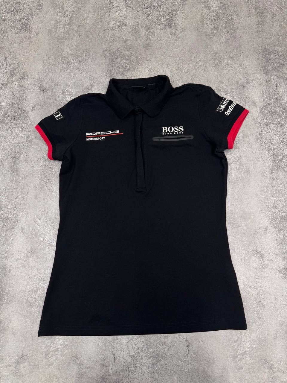 Hugo Boss Hugo Boss Porsche Motorsport Women's Polo Shirt Black Size S Size S / US 4 / IT 40 - 1 Thumbnail