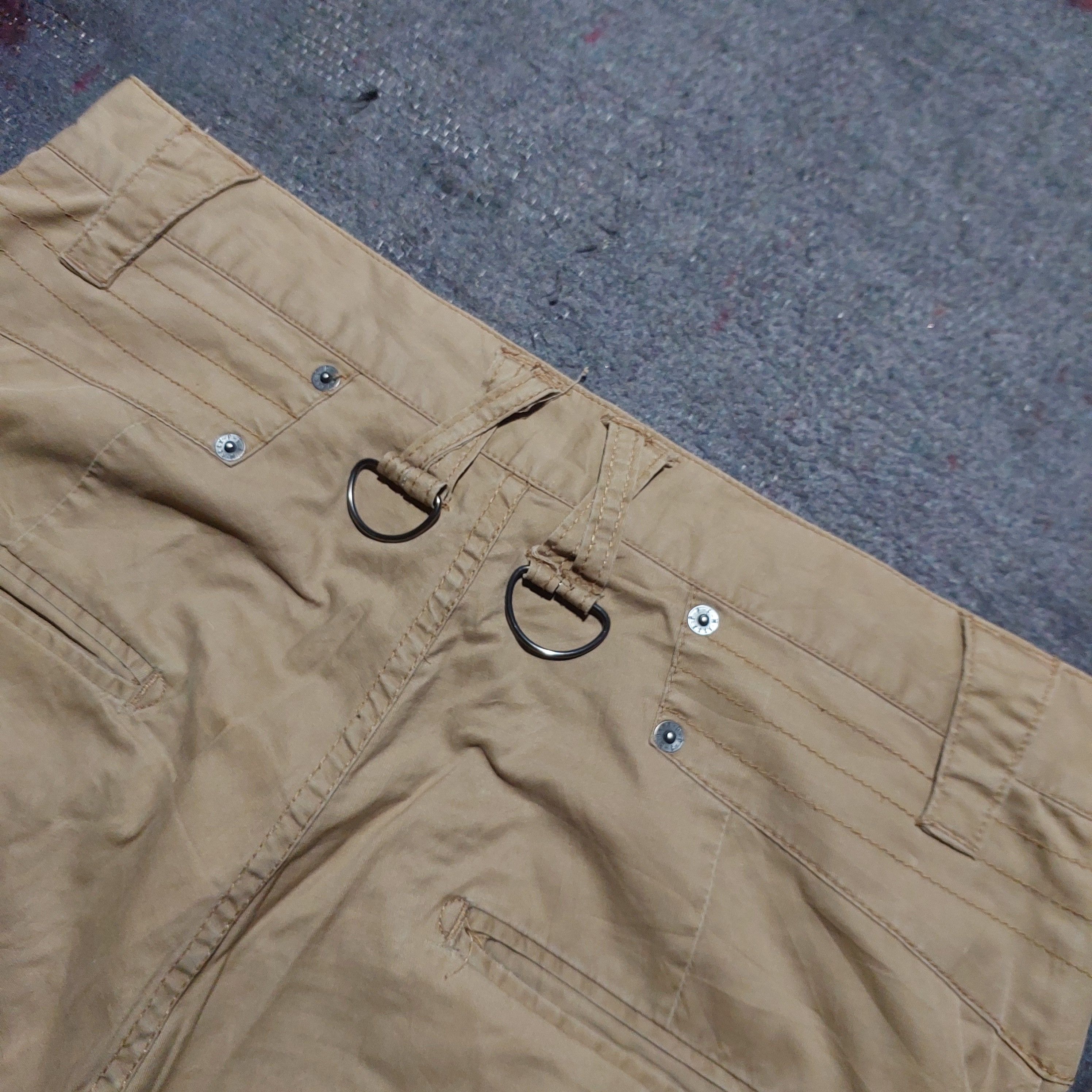 PPFM PPFM japanese zipp leg bondage cargo pants Size US 33 - 11 Thumbnail