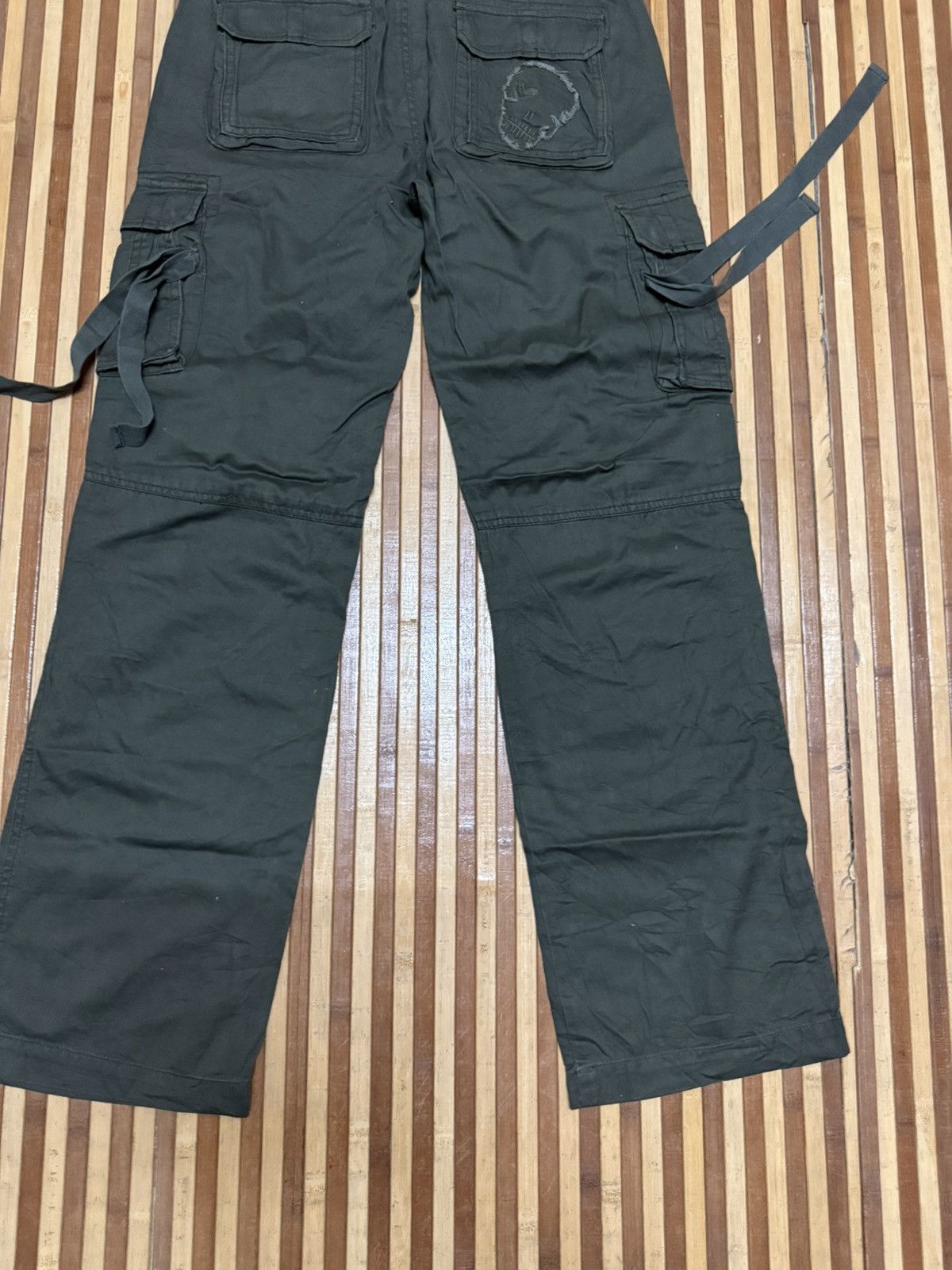 Japanese Brand POLHAM Unisex Cargo Pants Streetwear Multipocket Size US 29 - 7 Thumbnail