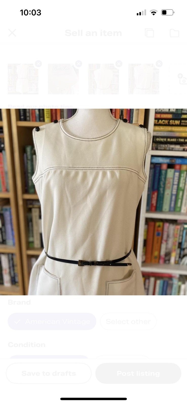 Other Butte Knit 60s mod dress Size L / US 10 / IT 46 - 2 Thumbnail