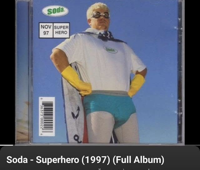 Band Tees Soda superhero 1997 t-shirt by No use for a name Size US XL / EU 56 / 4 - 8 Thumbnail