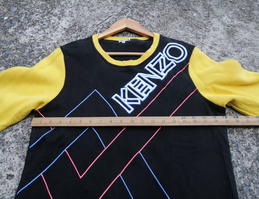 Kenzo Kenzo Nice Design Embroidered Sweatshirt Size US S / EU 44-46 / 1 - 2 Thumbnail