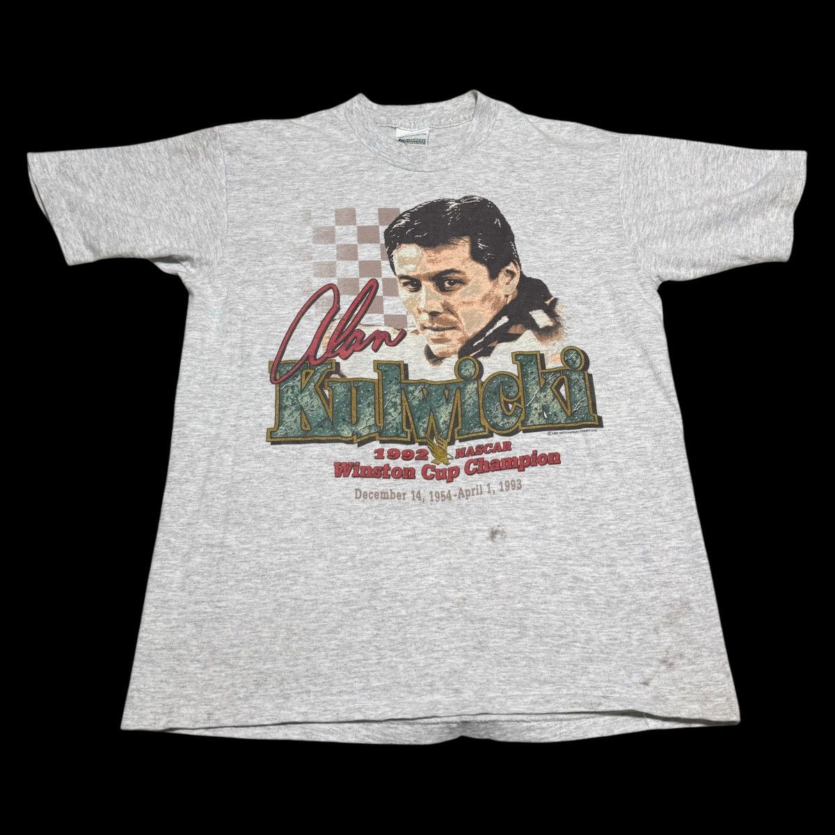 NASCAR × Vintage Vintage 1992 Alan Kulwiki Winston Cup Champion Shirt Adult L Size US L / EU 52-54 / 3 - 1 Thumbnail