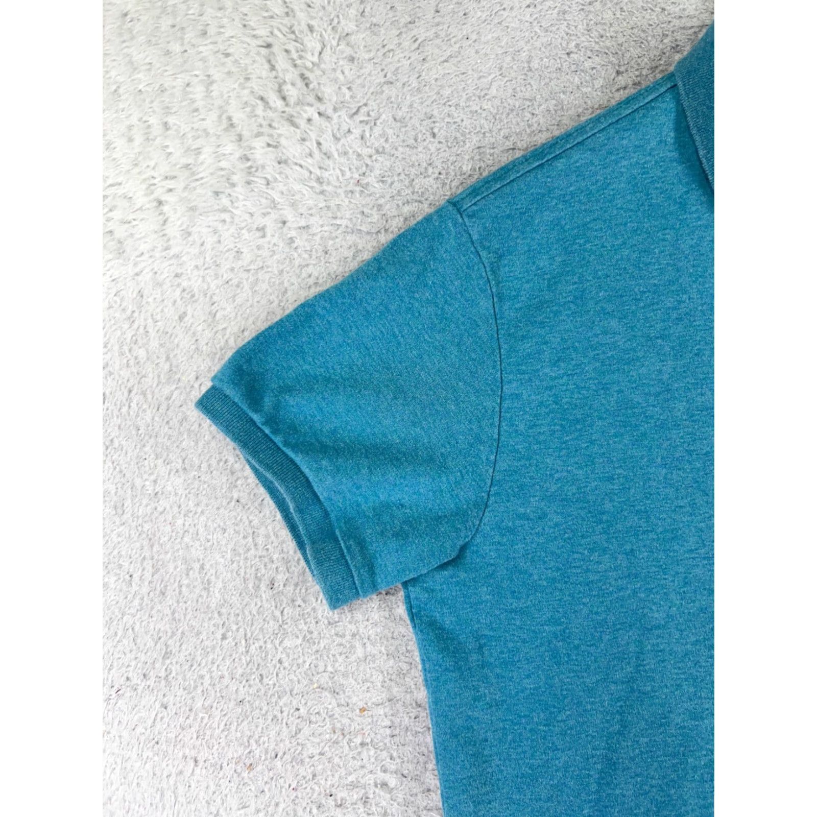 Ralph Lauren VINTAGE Ralph Lauren Polo Shirt Mens Large Blue 100% Cotton Jersey Golf Golfer Shirt Polo Men L Blue 100% Cotton Jersey Golf Vintage Regal Sports Size US L / EU 52-54 / 3 - 3 Thumbnail