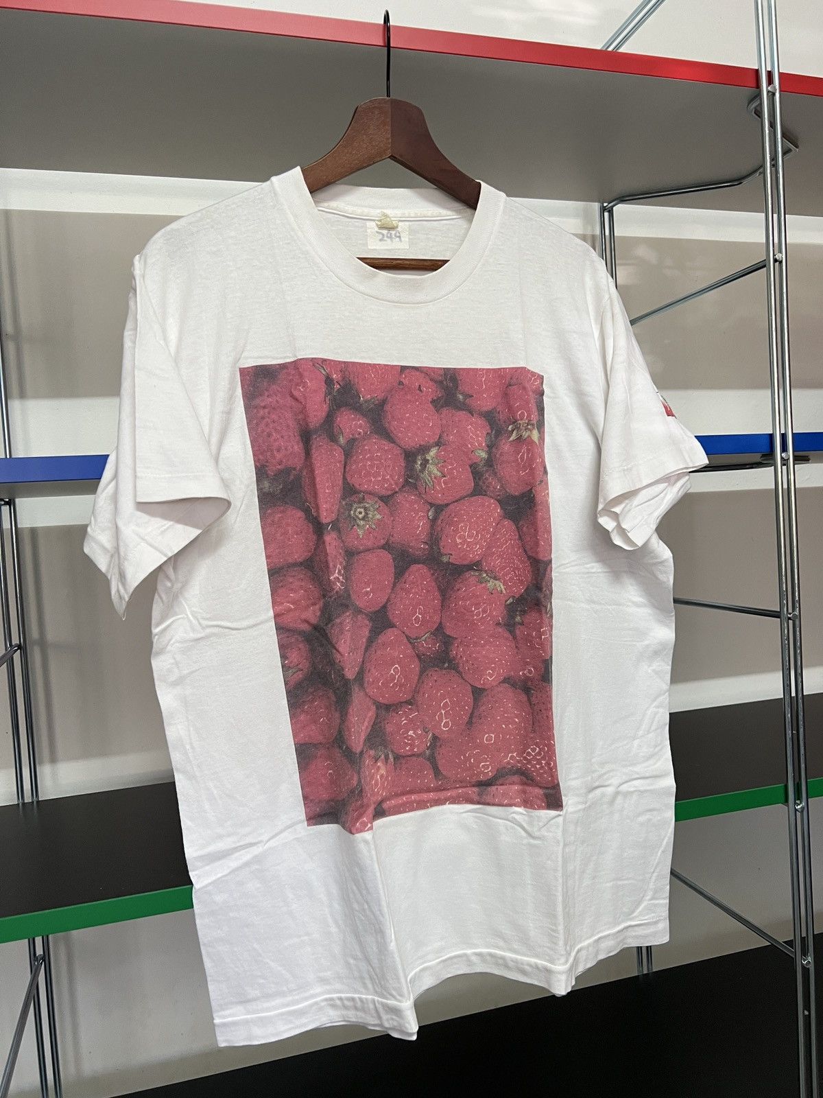 Bape × Undercover Archive 90s Vintage Last Orgy 2 Strawberry Tee Size US L / EU 52-54 / 3 - 3 Thumbnail