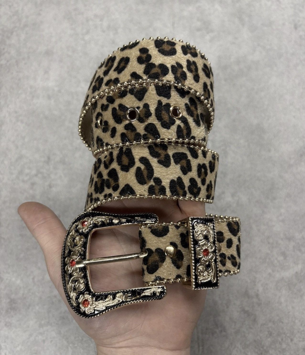Other Cheetah leopard print belt - 122 cm Size 34 - 1 Thumbnail