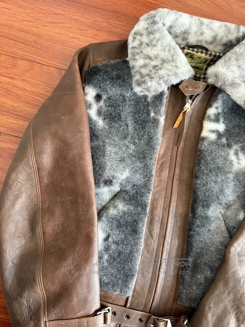 The Real McCoy's The Real McCoys Classic brown bear cow horseskin jacket Size US M / EU 48-50 / 2 - 3 Thumbnail