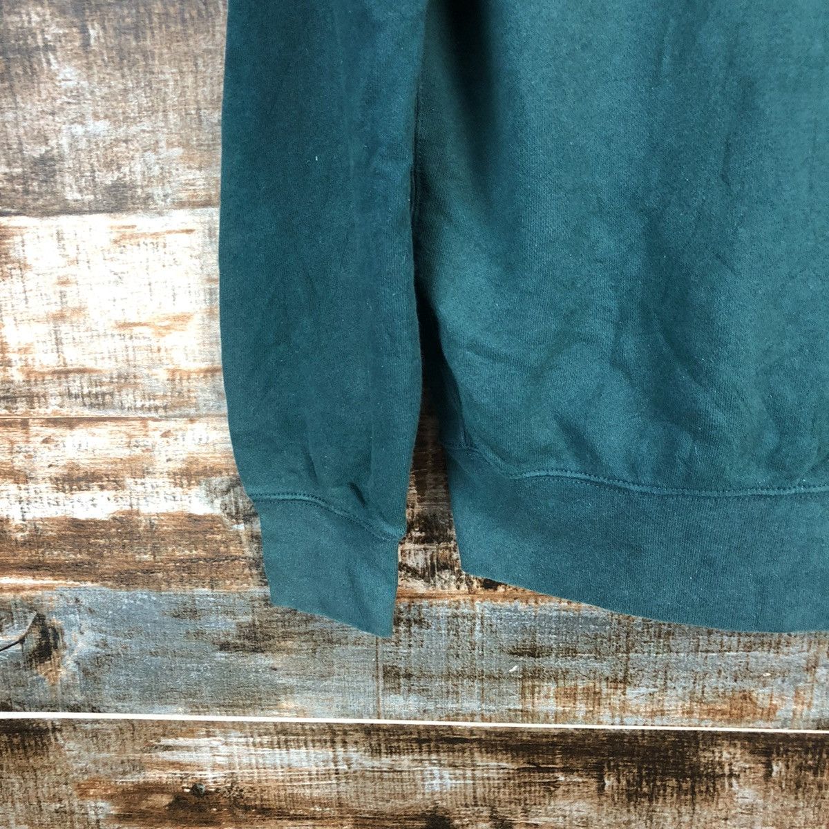 Japanese Brand Uniqlo japan vintage plain Green Hoodie sweatshirt #A2308 Size US S / EU 44-46 / 1 - 16 Thumbnail