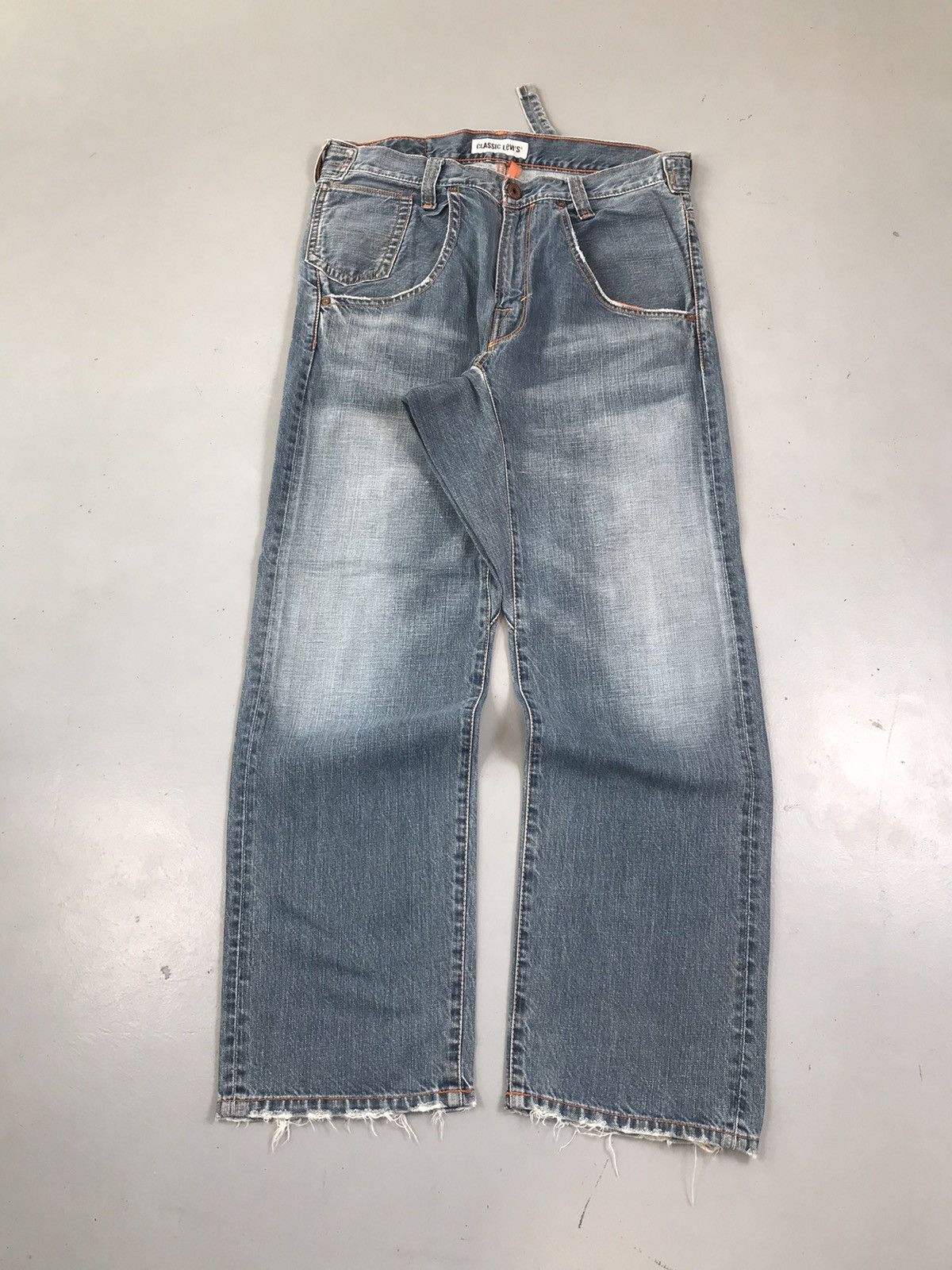 Levi's Vintage Levi’s buckle belt denim Size US 35 - 11 Thumbnail