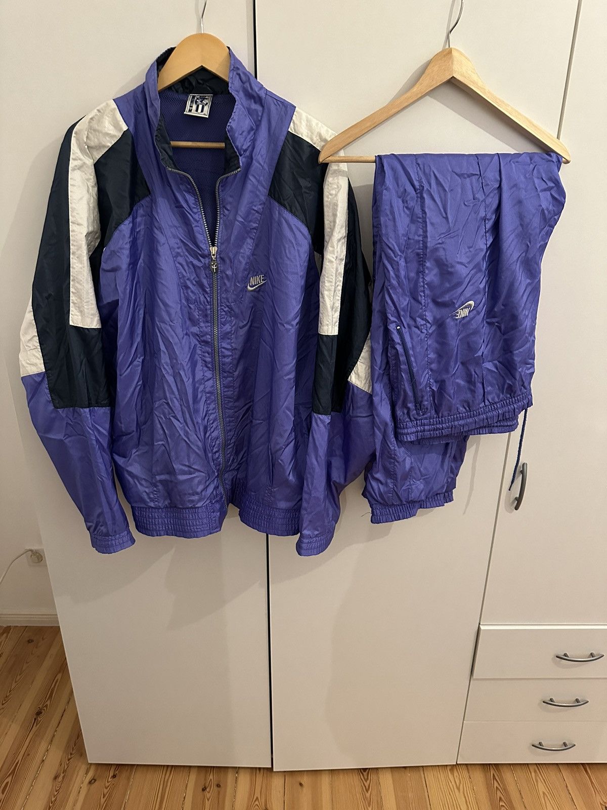Nike Nike Air Tracksuit Size XXL Vintage Retro Nike Suit Size US XXL / EU 58 / 5 - 2 Thumbnail