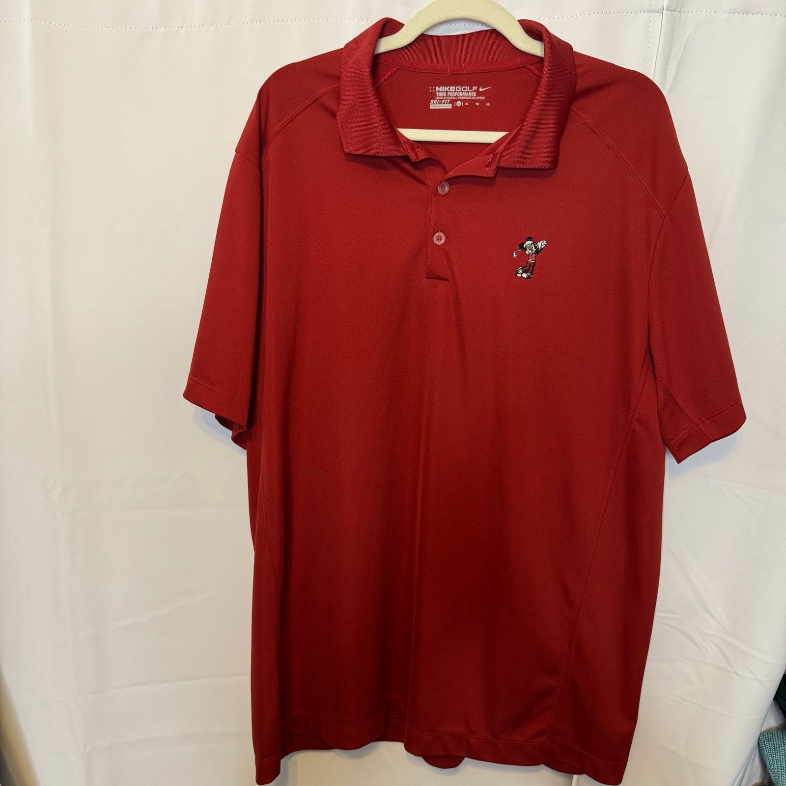 Nike Nike Golf Dri-Fit x Disney Parks Mickey Mouse Polo Shirt XL Size US XL / EU 56 / 4 - 1 Thumbnail