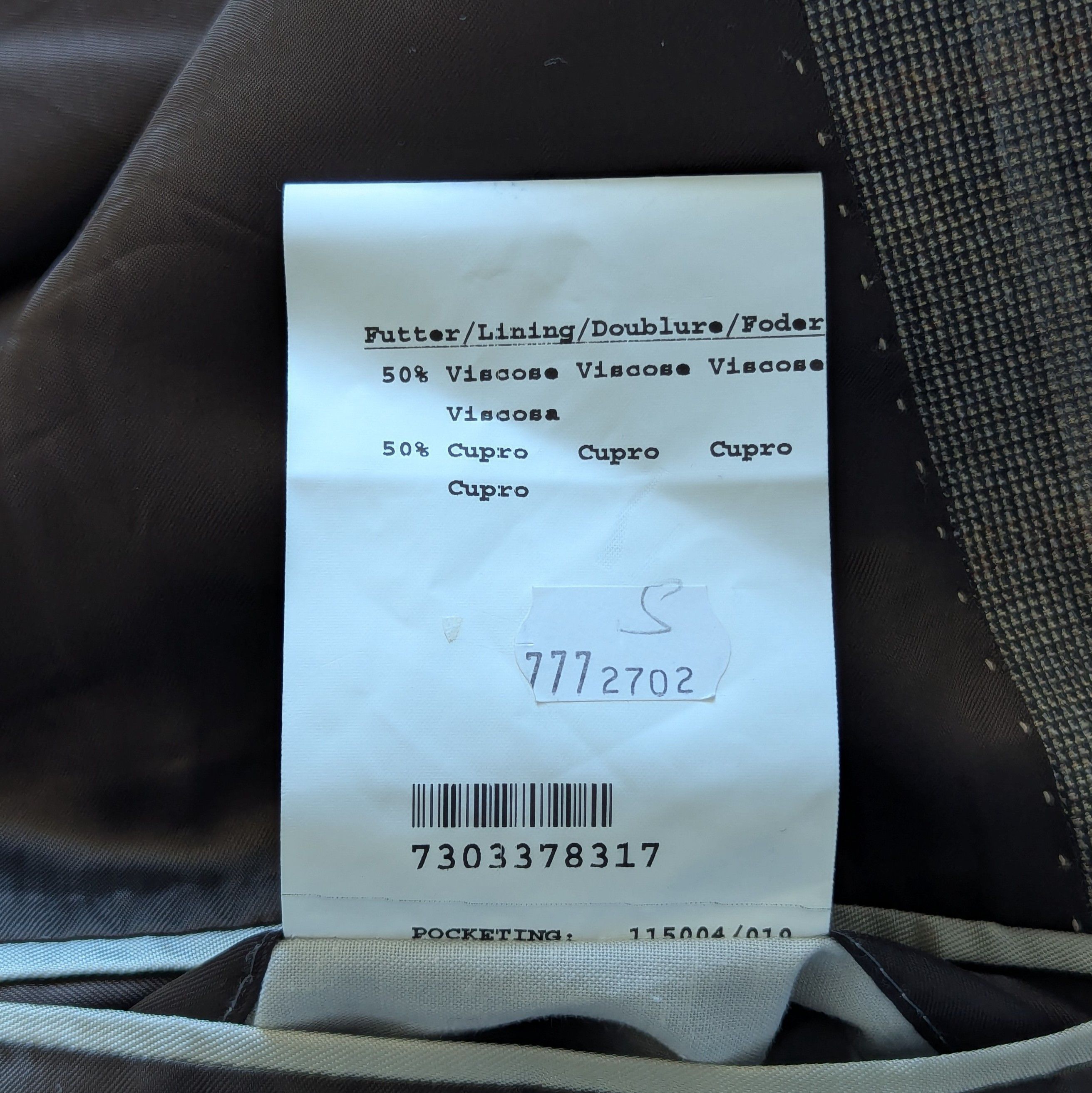 Burberry BURBERRY London K-Knoff Wool & Silk Blazer Jacket Luxury Size 44R - 14 Thumbnail
