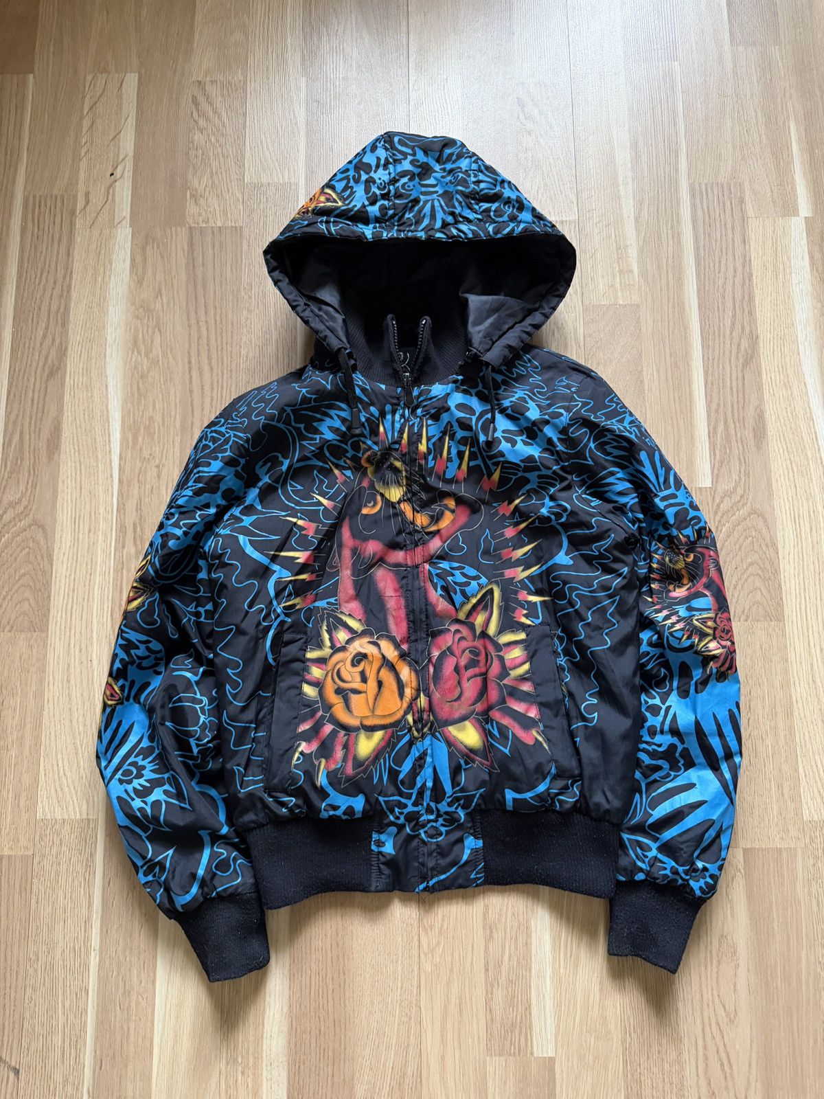Ed Hardy Vintage ed hardy style jacket tattoo 2000s y2k archive punk Size M / US 6-8 / IT 42-44 - 3 Thumbnail
