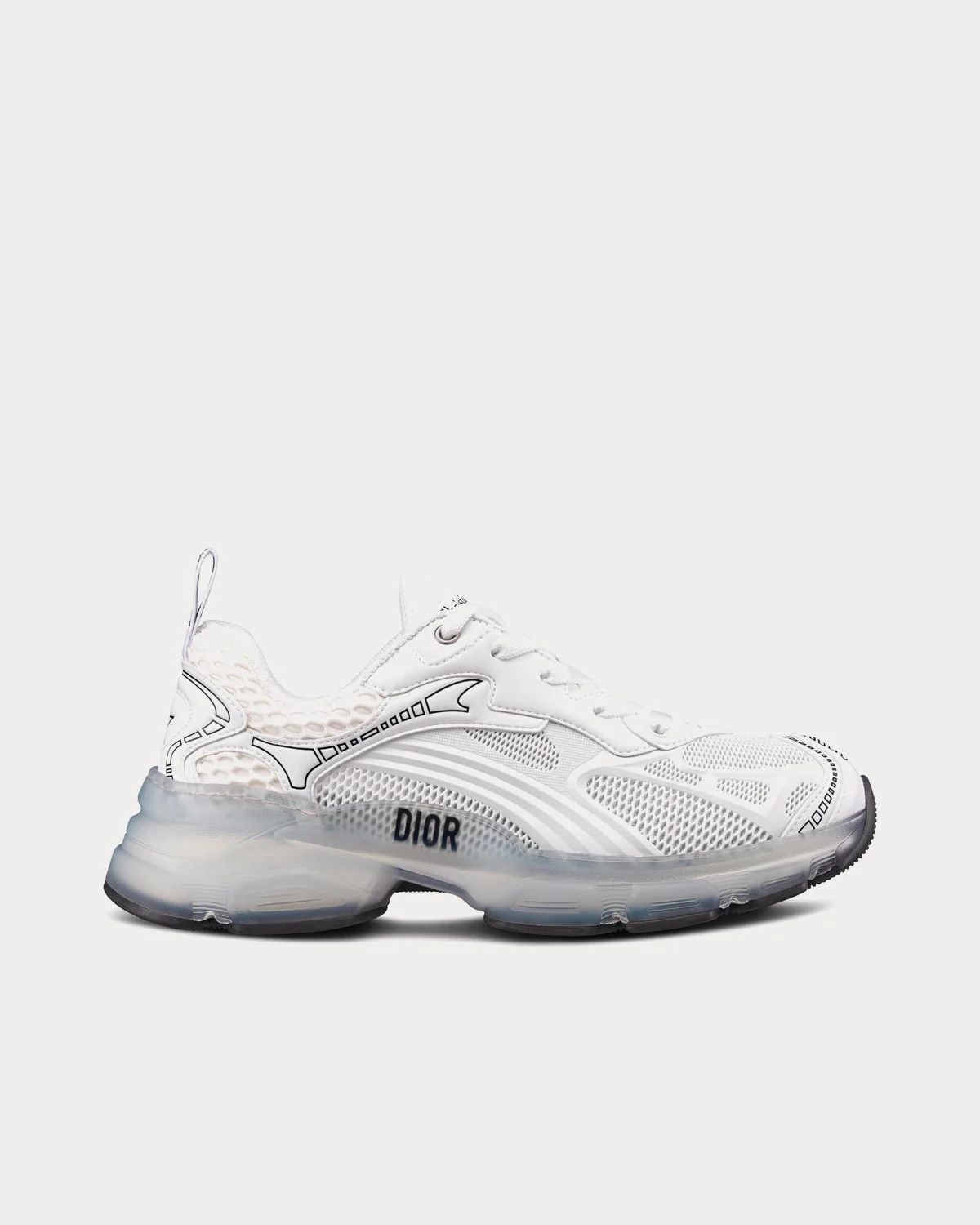 o1w1db11225 KCK337 Vibe Low-Top Sneakers in White