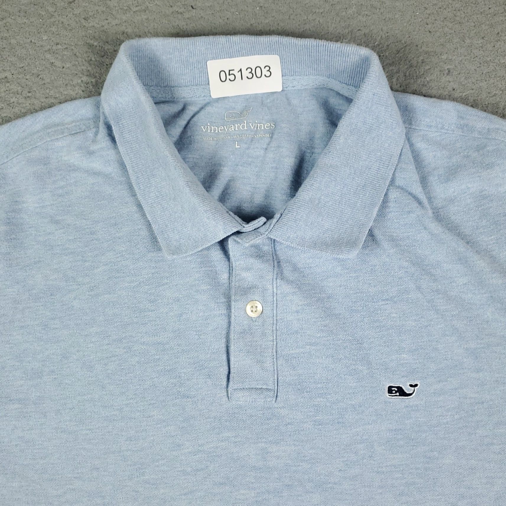 Vineyard Vines VINEYARD VINES Polo Shirt Mens Large Blue Casual Short Sleeve Activewear Size US L / EU 52-54 / 3 - 2 Thumbnail