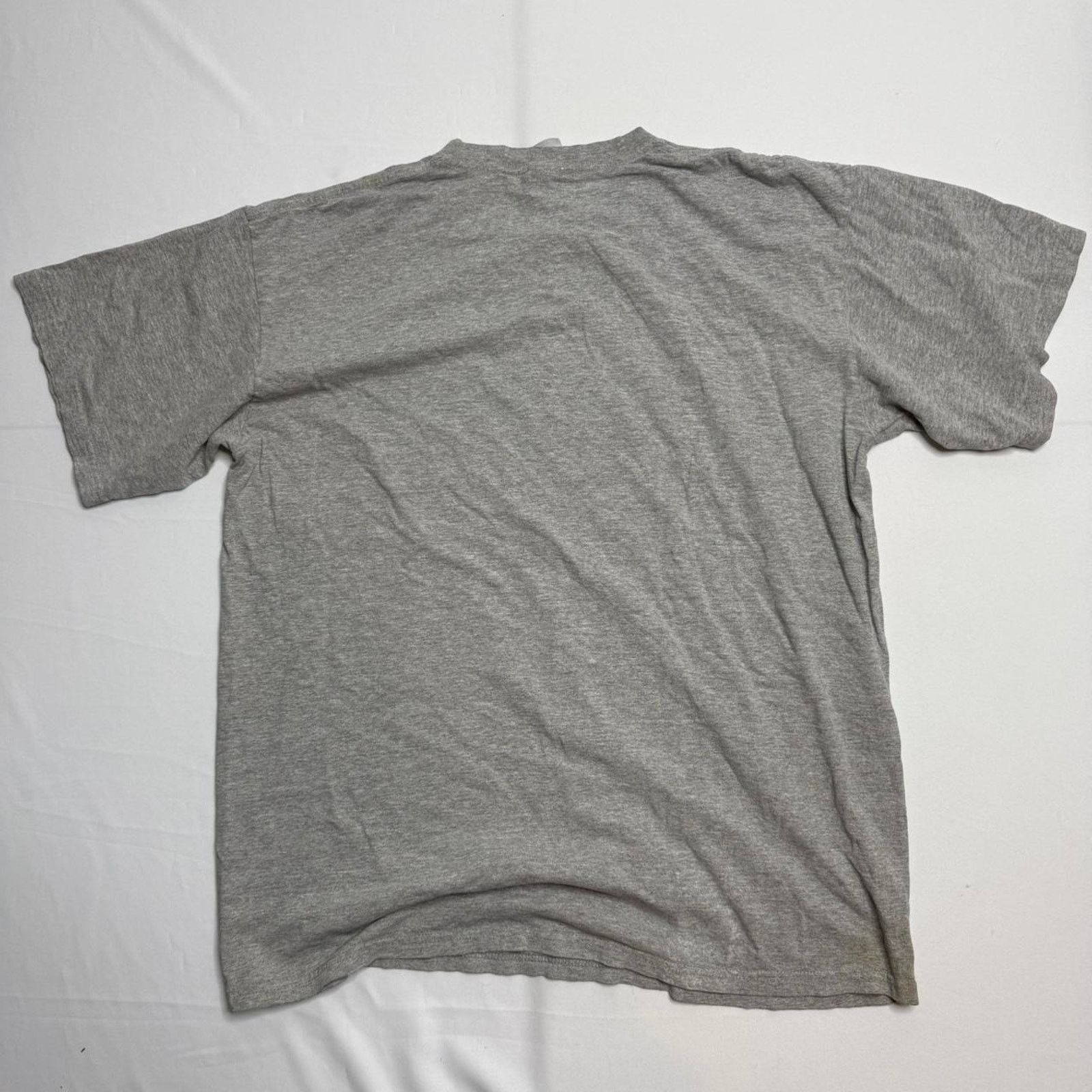 Nike Vintage Nike Grey Logo Tee Size Large Size US L / EU 52-54 / 3 - 3 Thumbnail