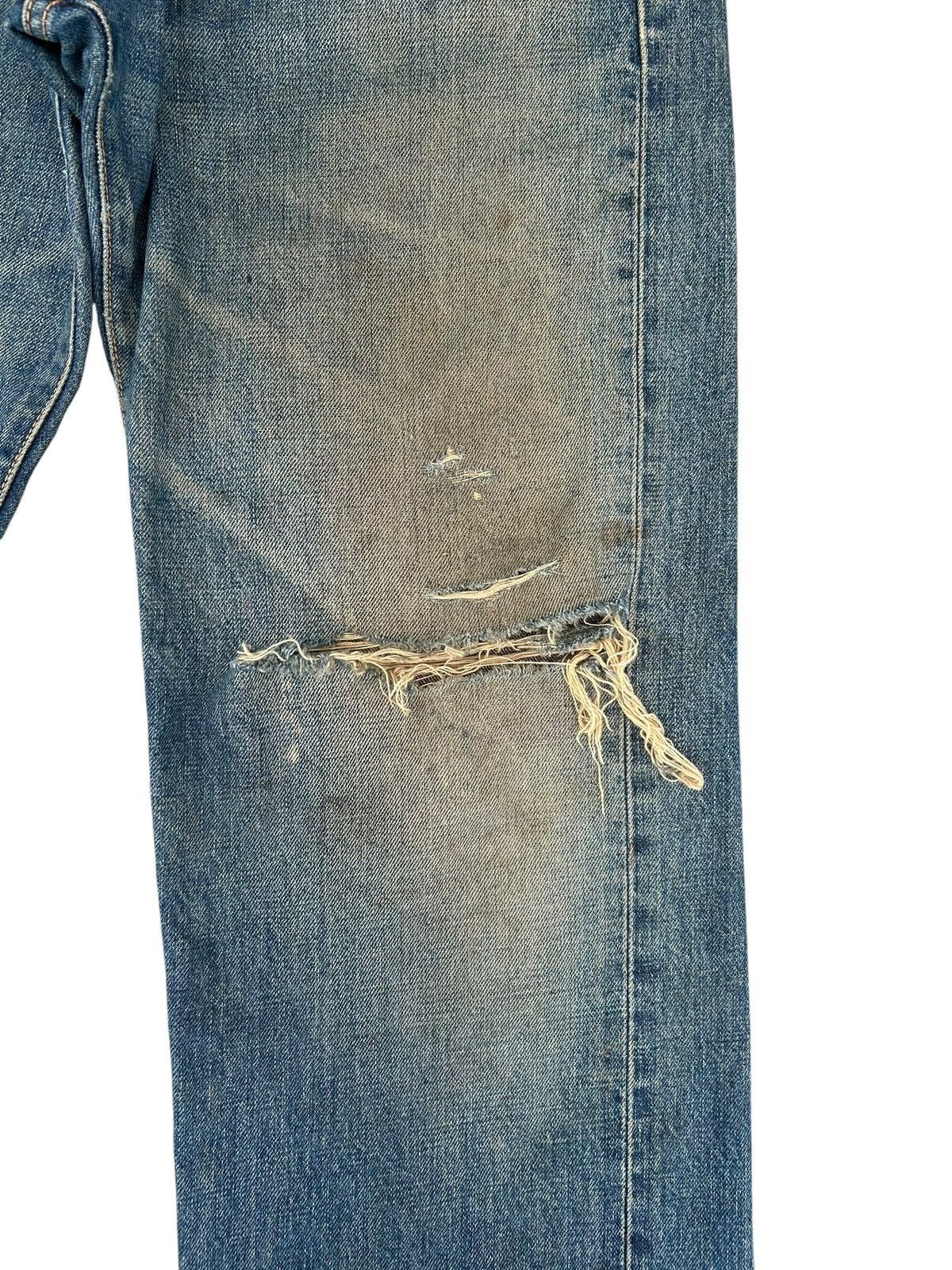 Kapital Vintage Edwin 505X Selvedge Distressed Rusty Denim Jeans Size US 29 - 2 Thumbnail