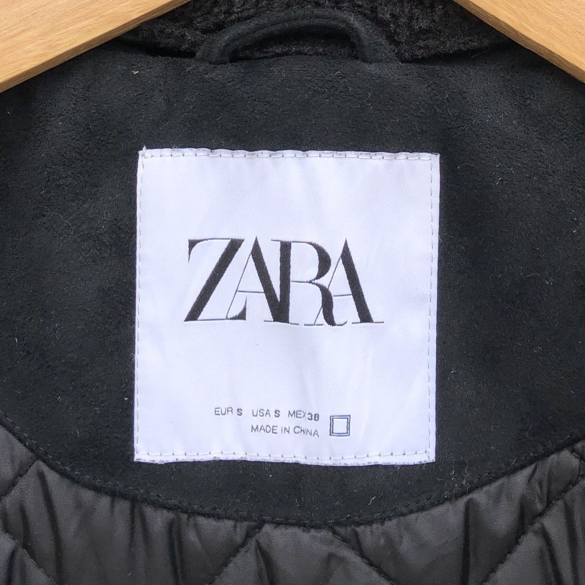Zara Zara Velvet Lined Quilted Trucker Jacket With Sherpa Collar Size US M / EU 48-50 / 2 - 17 Thumbnail