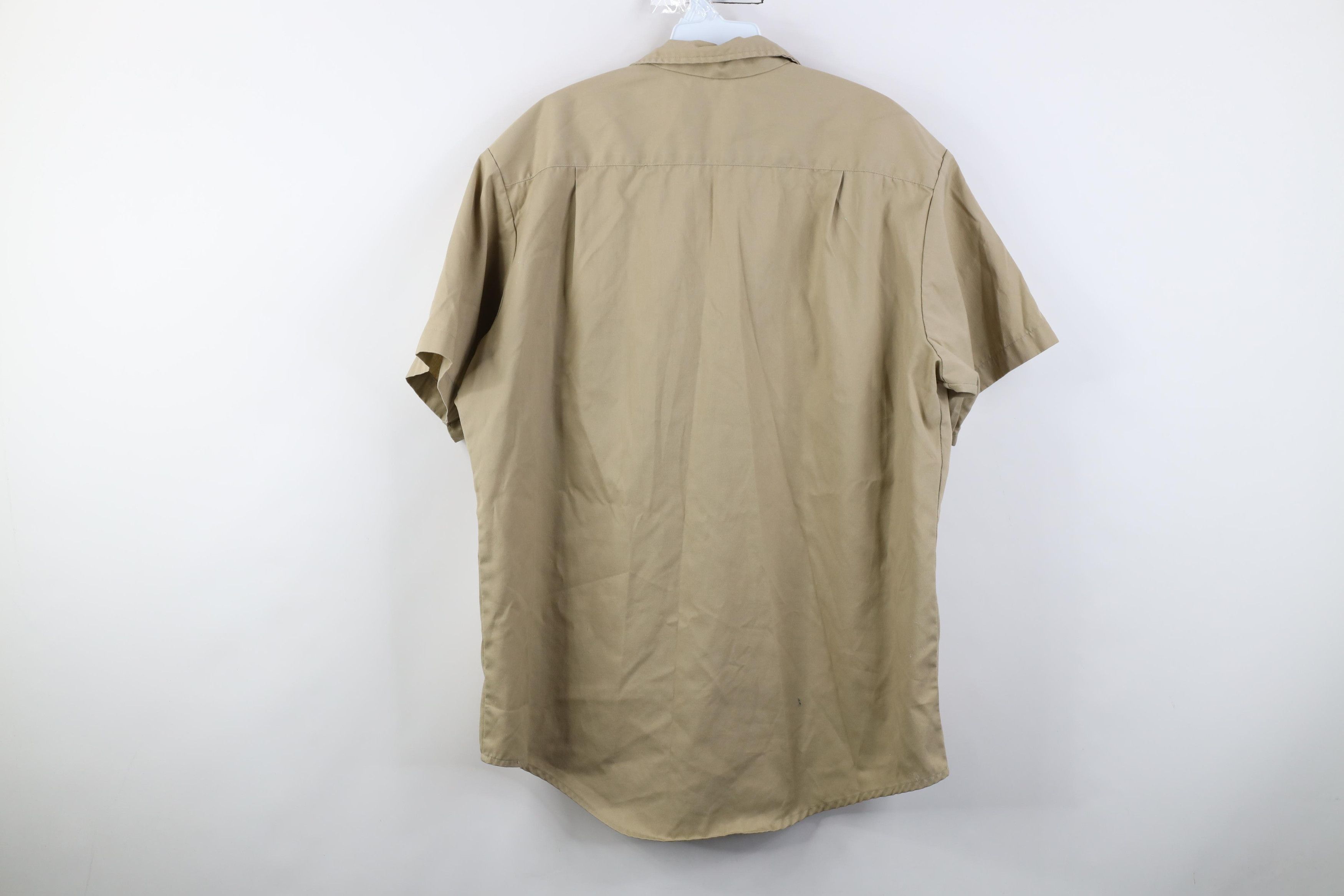 Vintage Vintage 80s 90s Big Mac Workwear Mechanic Button Shirt USA Size US L / EU 52-54 / 3 - 12 Thumbnail