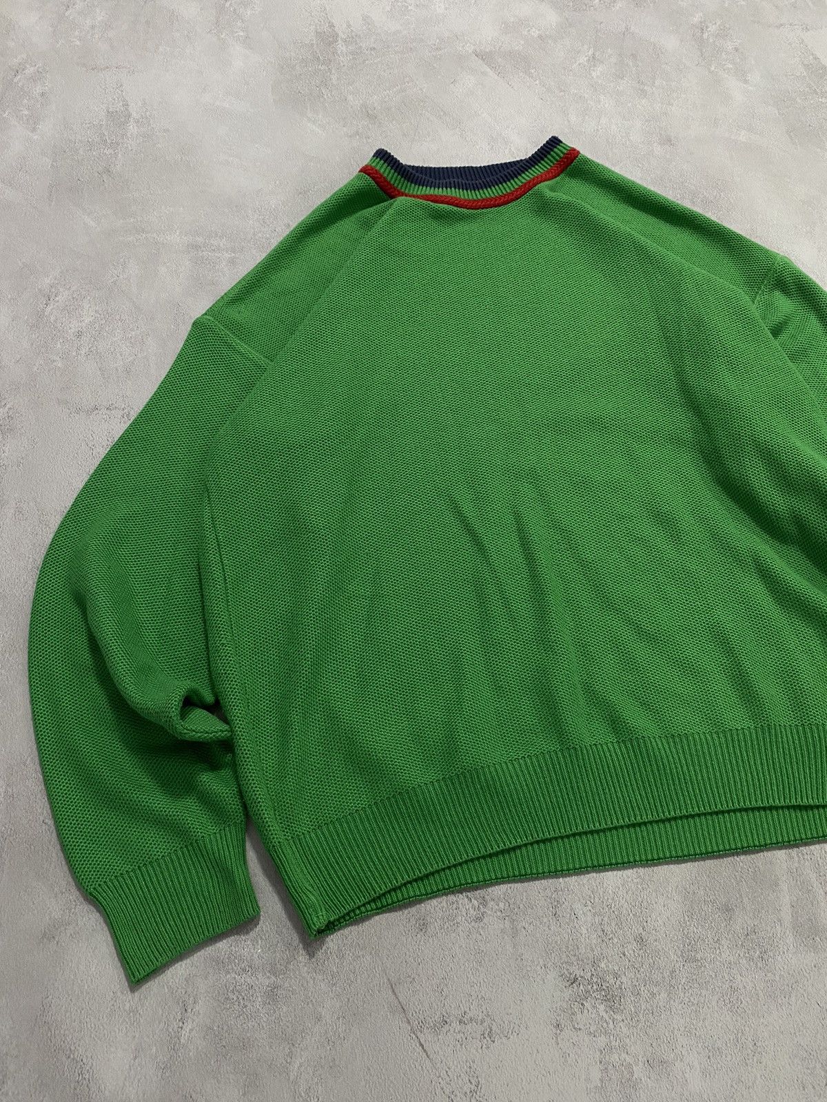 Carlo Colucci 🍀 Vintage Sweater Carlo Colucci Japanese Coogi Style Knit Size US L / EU 52-54 / 3 - 2 Thumbnail