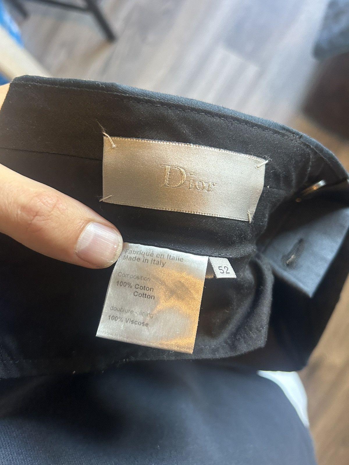 Dior Navy Pocket Pants Size US 36 / EU 52 - 7 Thumbnail
