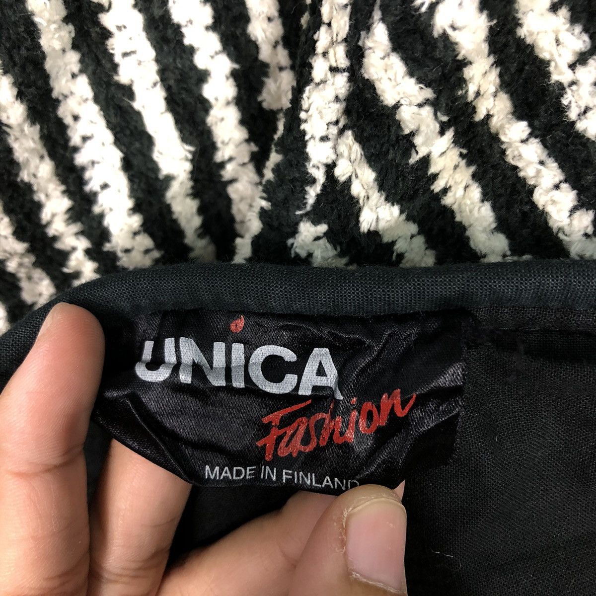Vintage 📌Vintage Wool Jacket Herringbone Unica Finland Issey Miyake Size US L / EU 52-54 / 3 - 19 Thumbnail