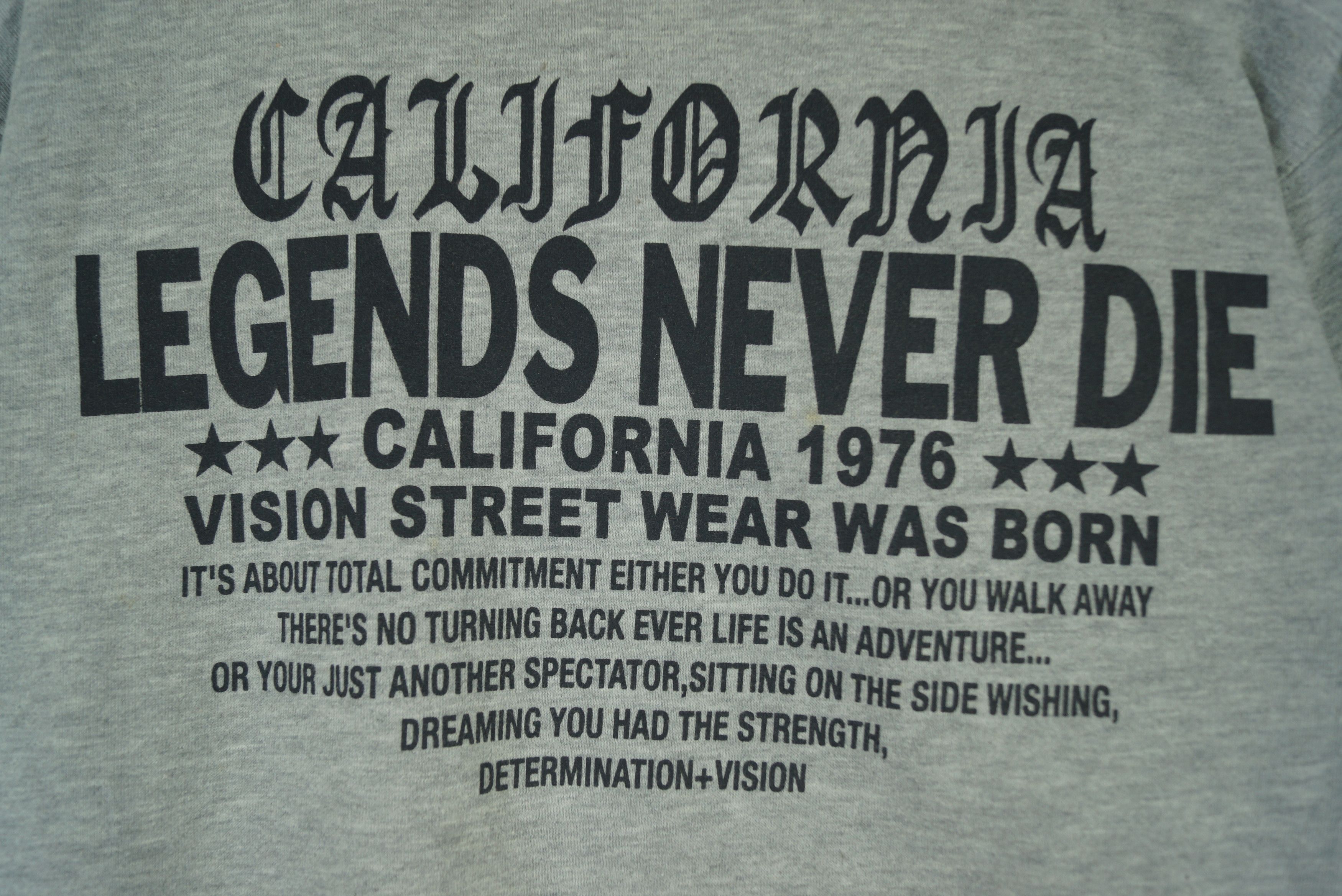 Vintage × Vision Streetwear Vision Streetwear Sweatshirt Big Logo Nice Design Size US M / EU 48-50 / 2 - 6 Thumbnail