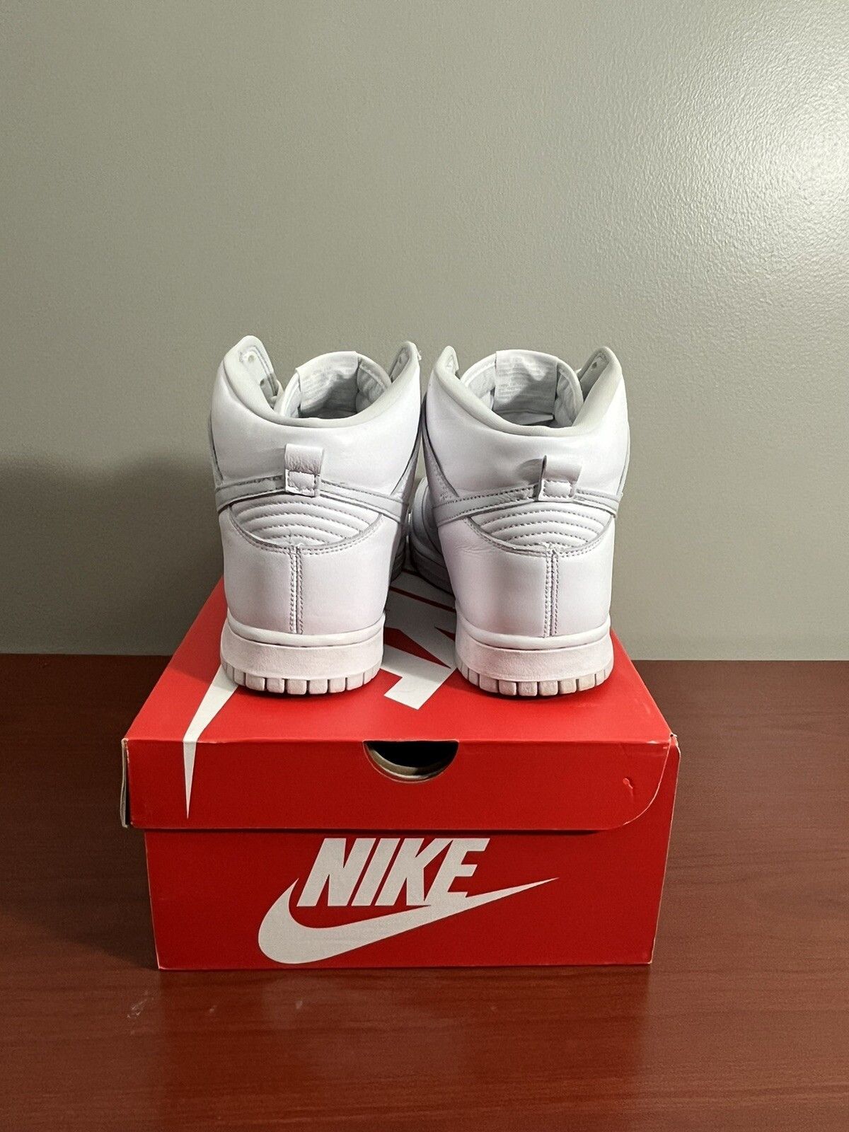 Nike Nike Dunk High SP Pure Platinum White Mens Size 10 Size US 10 / EU 43 - 6 Thumbnail