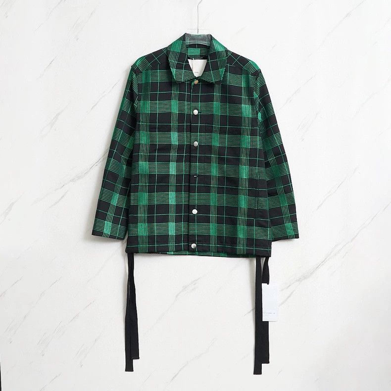 Song For The Mute Song For The Mute Plaid Trim Jacket Size US S / EU 44-46 / 1 - 1 Thumbnail