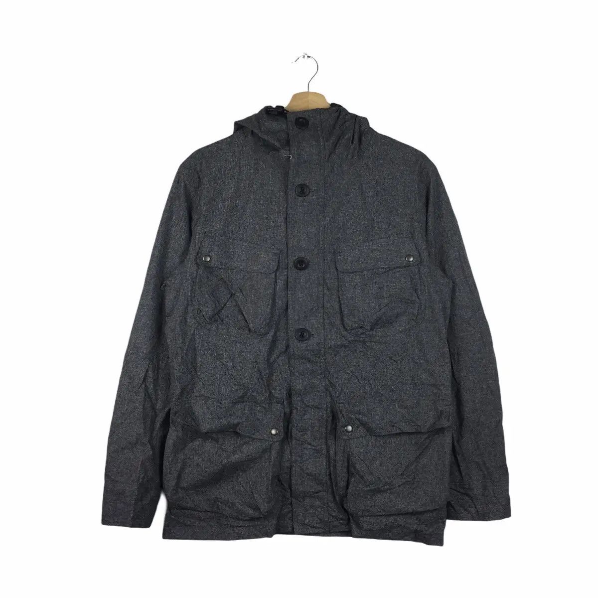 NANO universe Vtg NANO UNIVERSE JAPAN Ogawa Campal Jacket Parka Trench Size M / US 6-8 / IT 42-44 - 1 Thumbnail