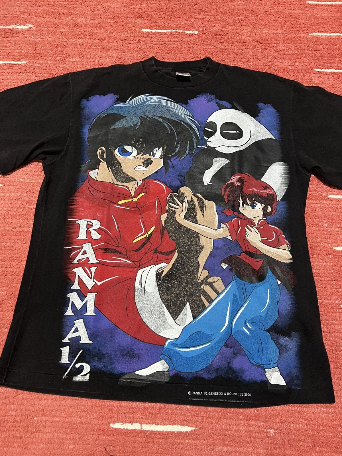 Anime Ranma 1/2 bigprint rare manga anime tee Size US XL / EU 56 / 4 - 7 Thumbnail