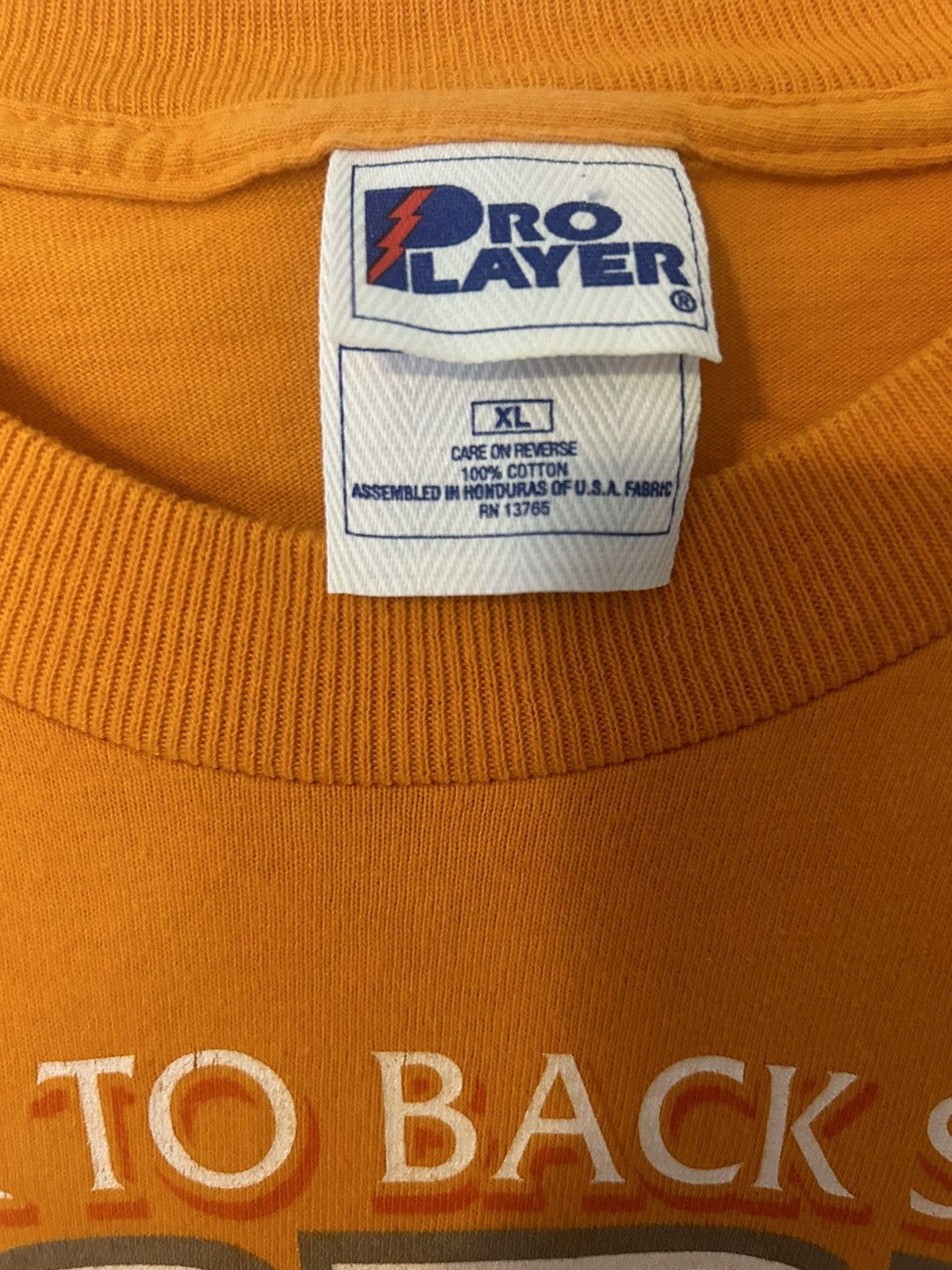 Pro Player Tennessee Volunteers back to back SEC Champions 97 98 Size US XL / EU 56 / 4 - 3 Thumbnail