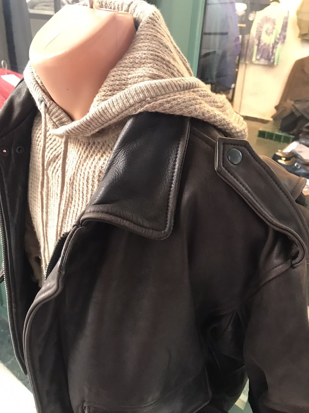 Gap × Other × Vintage VINTAGE CASHMERE WOOL BLEND WAFFLE TEXTURED GAP KNIT HOODIE Size US M / EU 48-50 / 2 - 11 Thumbnail
