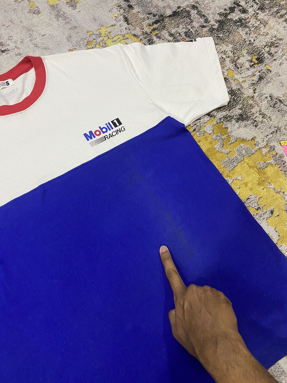 Issey Miyake 🔥 Rare 🔥 Vintage Issey Miyake x Mobile 1 Racing Tshirt Size US L / EU 52-54 / 3 - 3 Thumbnail