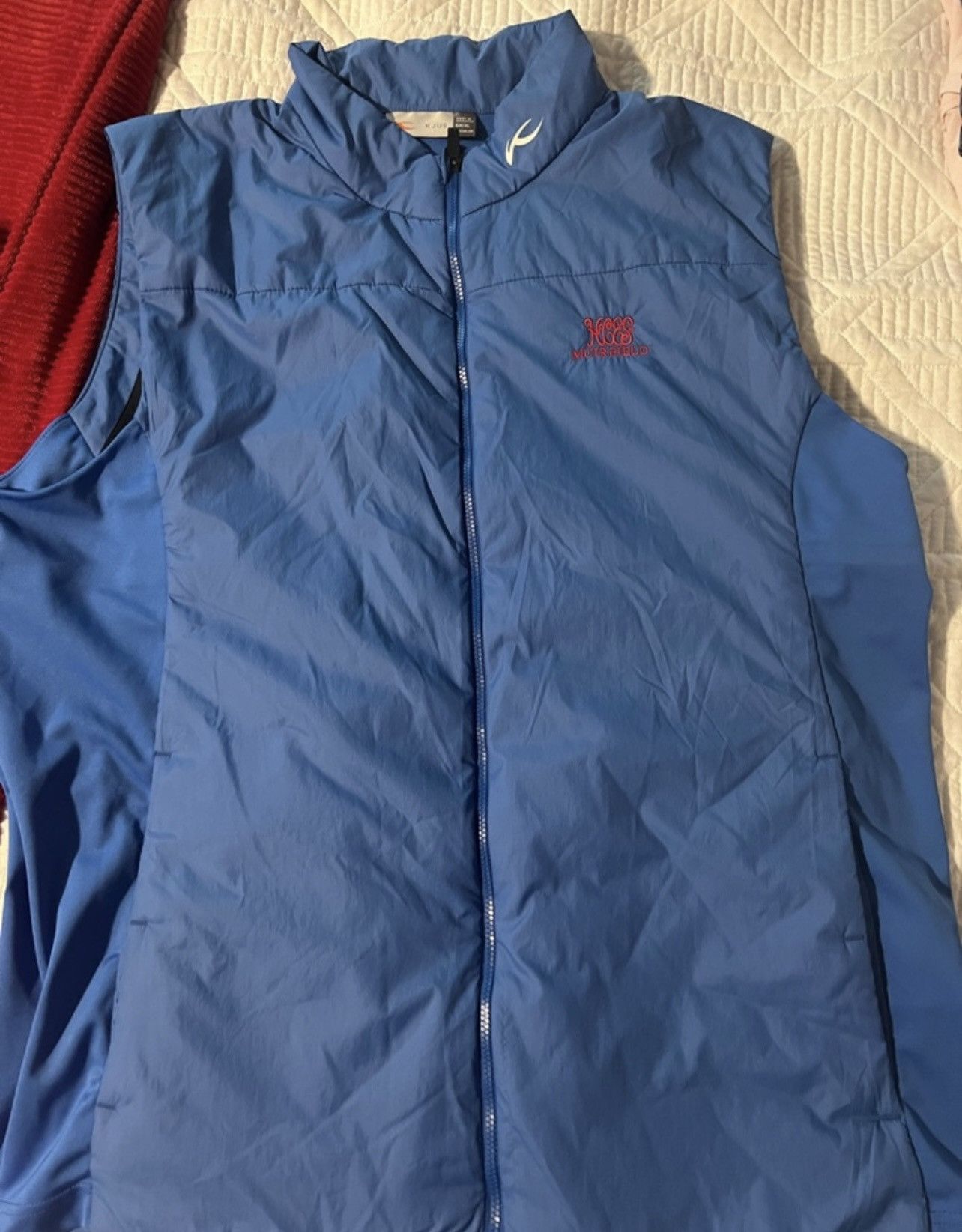 KJUS Men’s Blue Insulated Golf Vest Size US XL / EU 56 / 4 - 1 Thumbnail