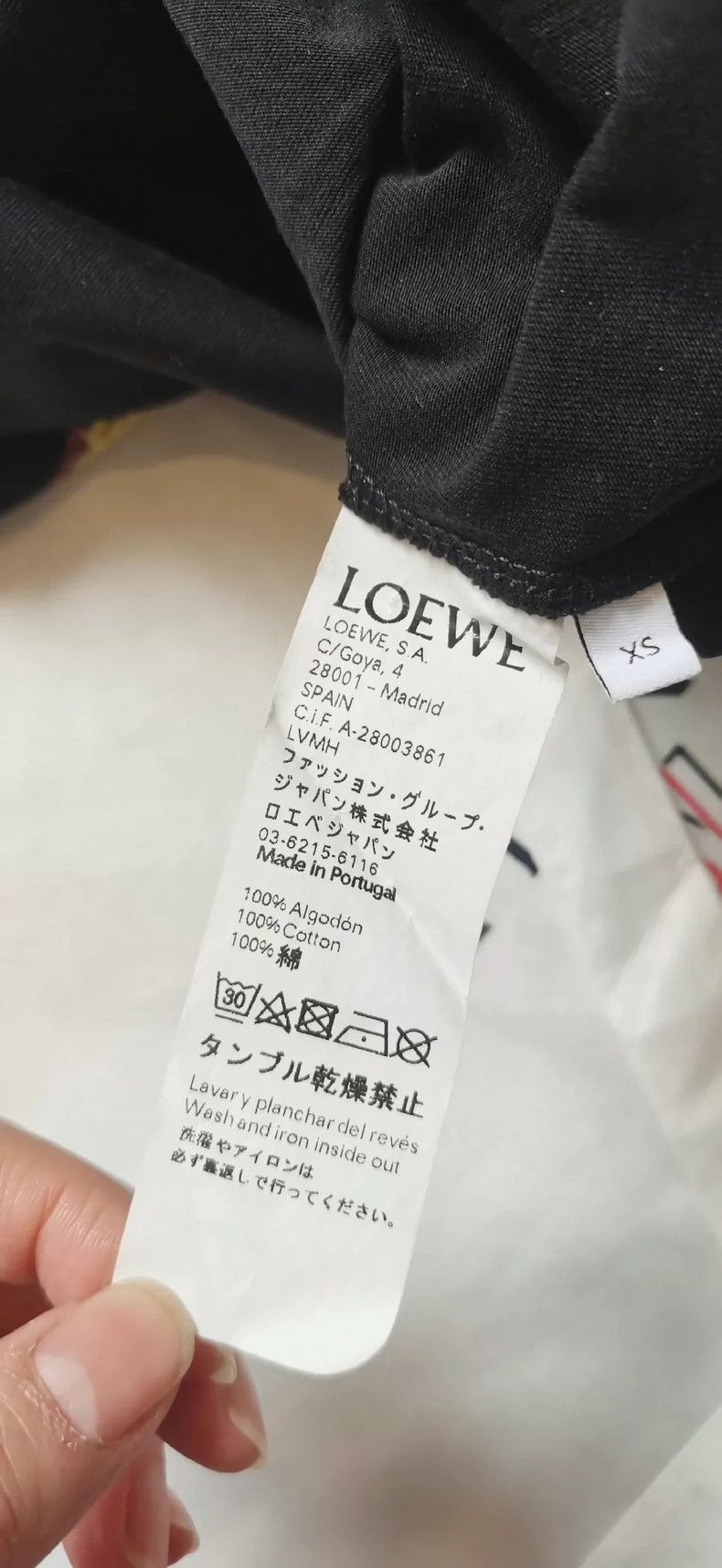 Loewe LOEWE Black floral pattern T-shirt, short sleeves Size XS / US 0-2 / IT 36-38 - 5 Thumbnail
