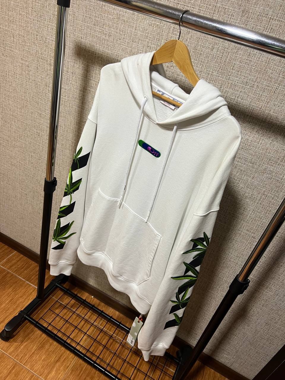 Off-White OFF WHITE HIGH WEED WHITE HOODIE Size US XXL / EU 58 / 5 - 4 Thumbnail