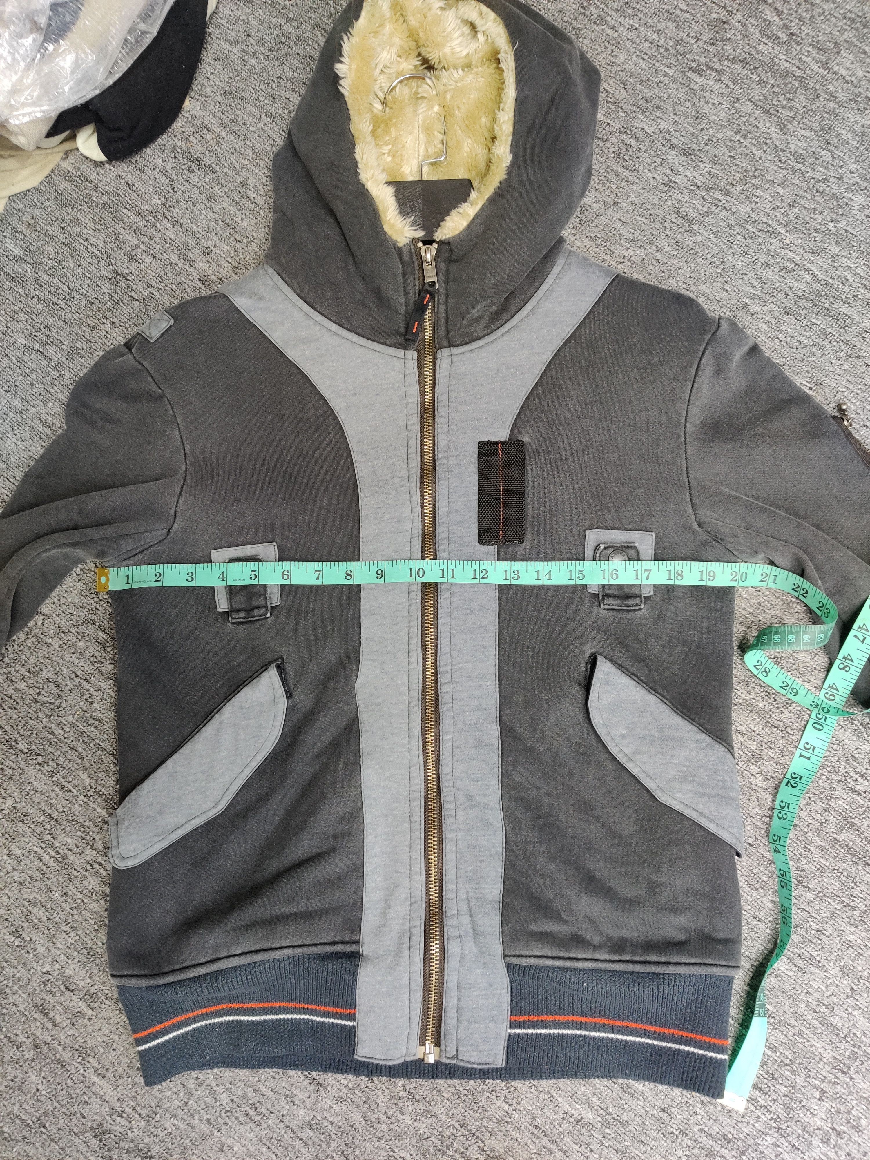 Avirex Vintage Avirex USA Flight Fur Zipper Hoodie Jacket Size US M / EU 48-50 / 2 - 16 Thumbnail
