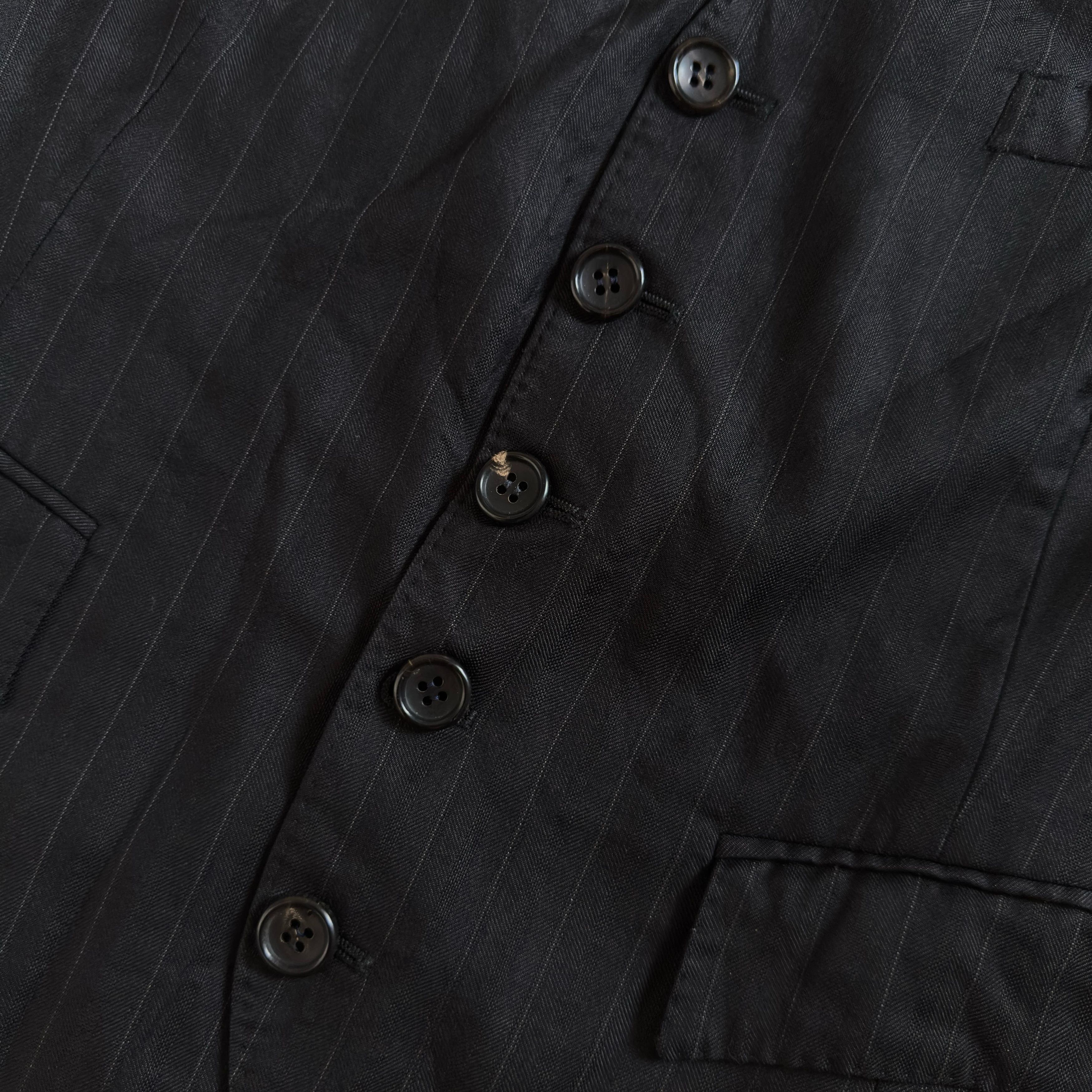 Gucci × Tom Ford Gucci by Tom Ford Wool Vest Black Size M / US 6-8 / IT 42-44 - 8 Thumbnail
